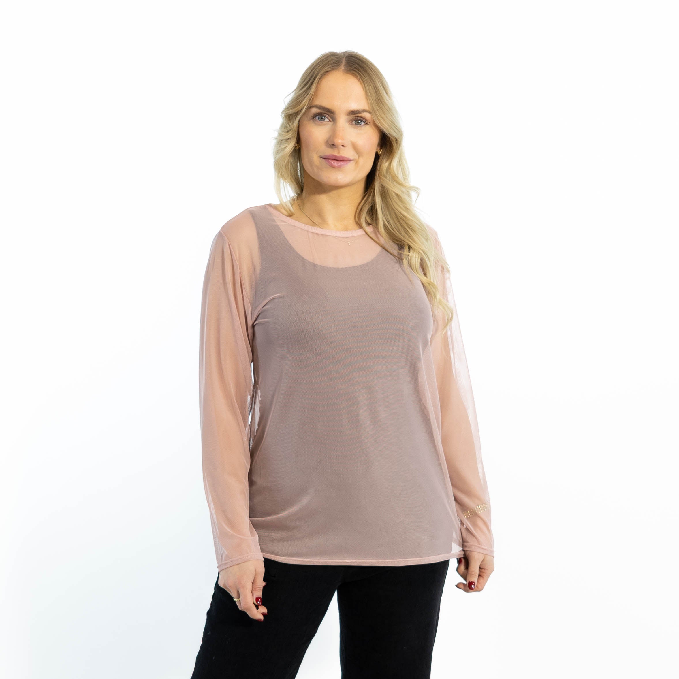 Sally mesh overdel, Rosa