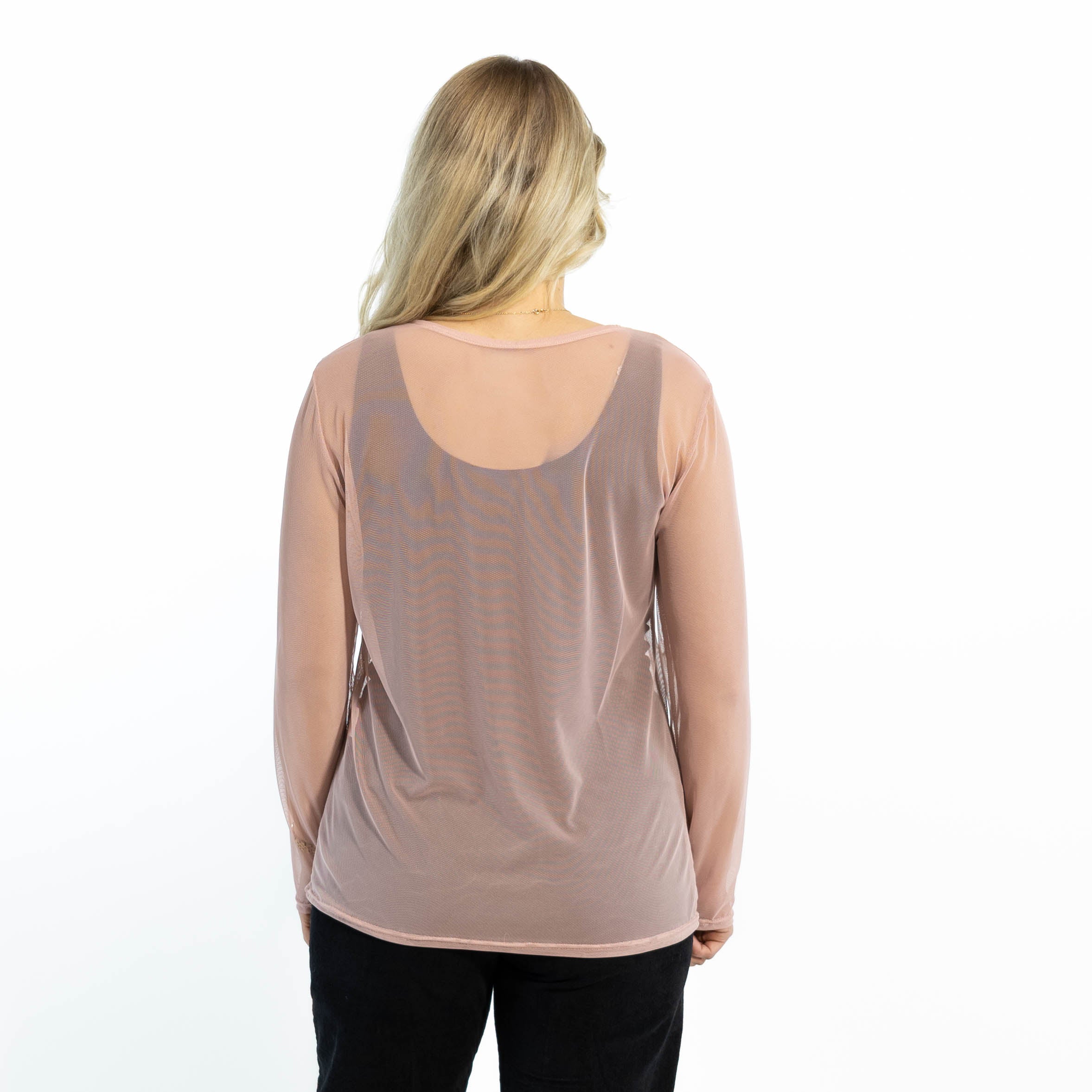 Sally mesh overdel, Rosa