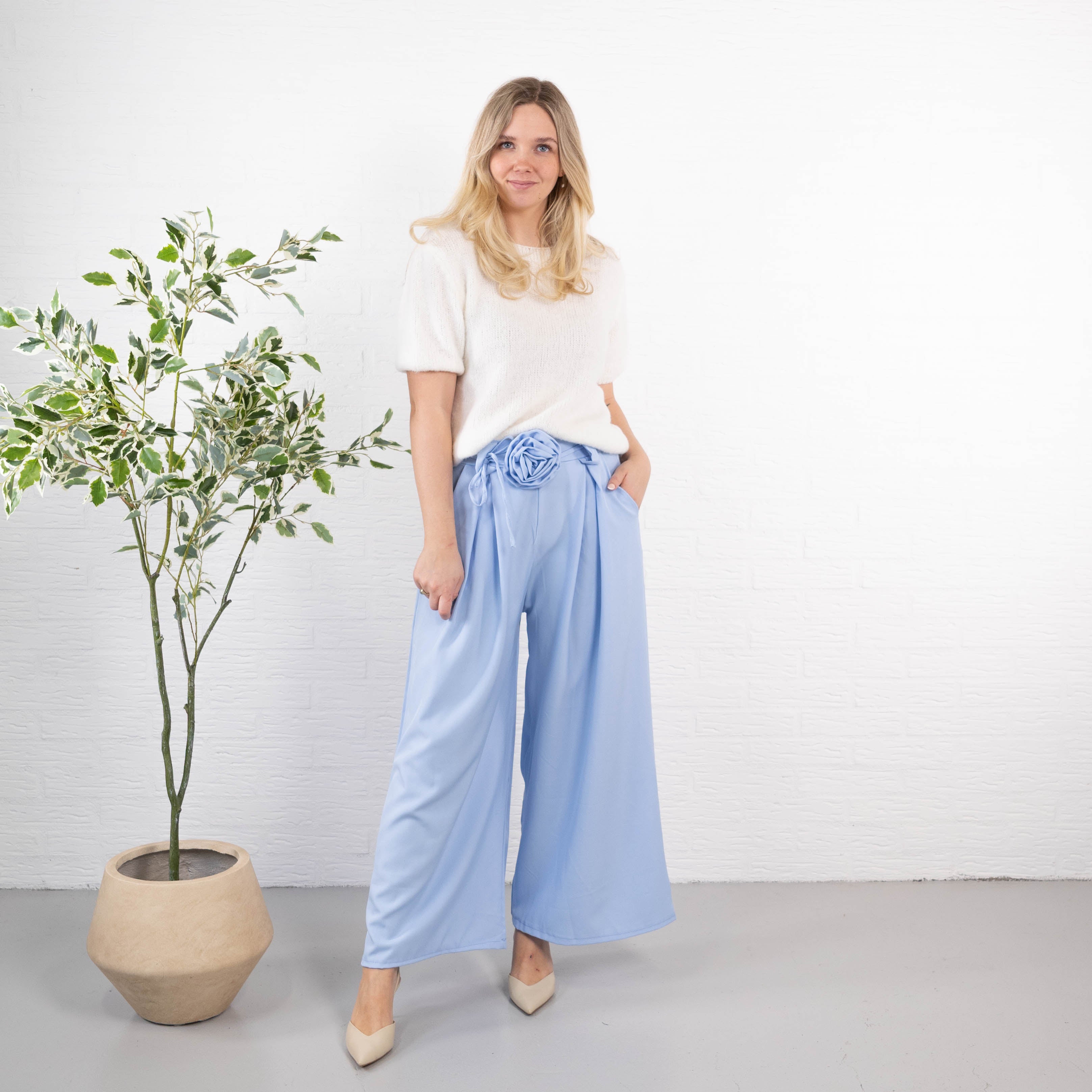 Oregon bukser, Lyseblå