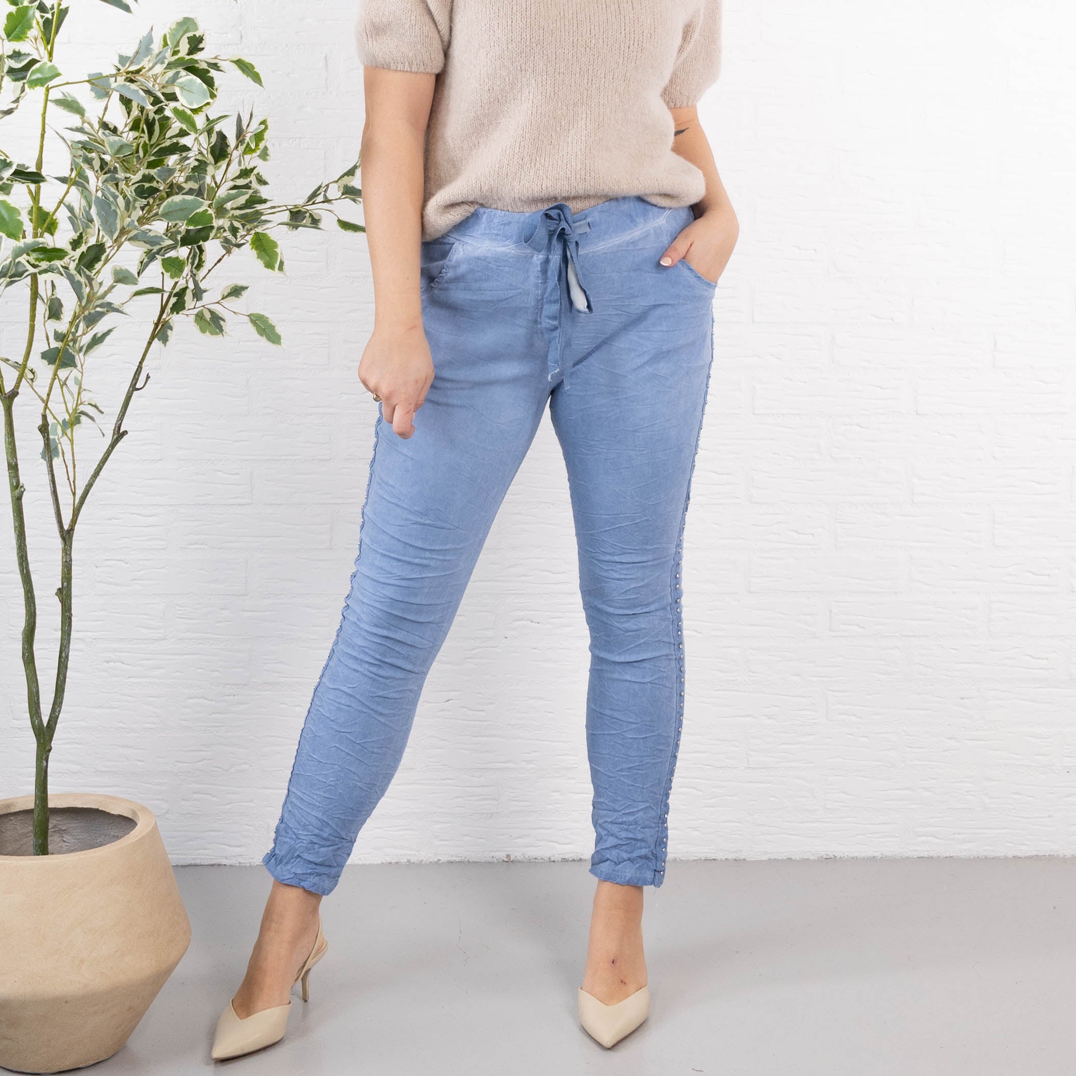 Sammy bukser, Lyseblå