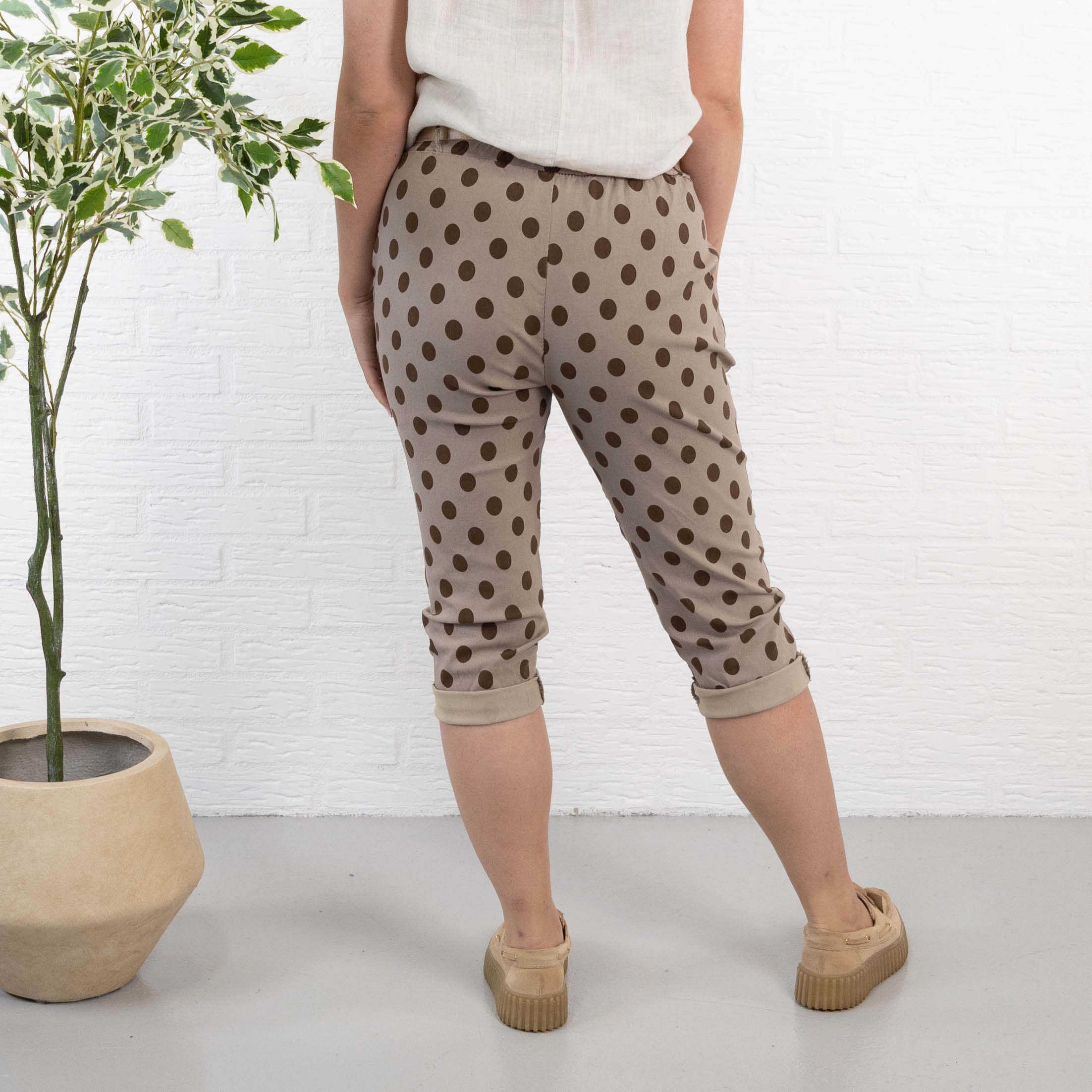 Pulse piratsbukser, Taupe