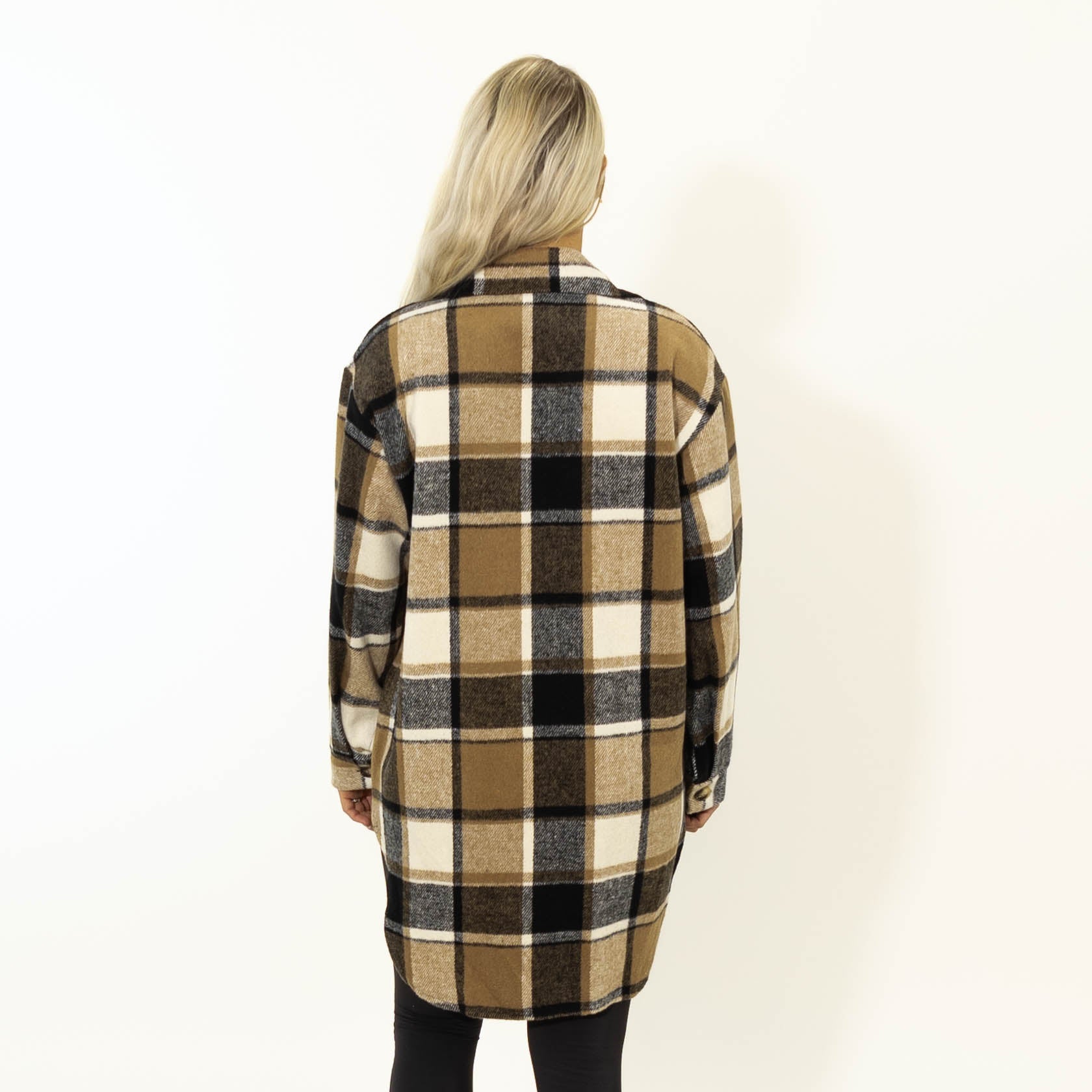 Amber ternet skovmands jakke, Camel