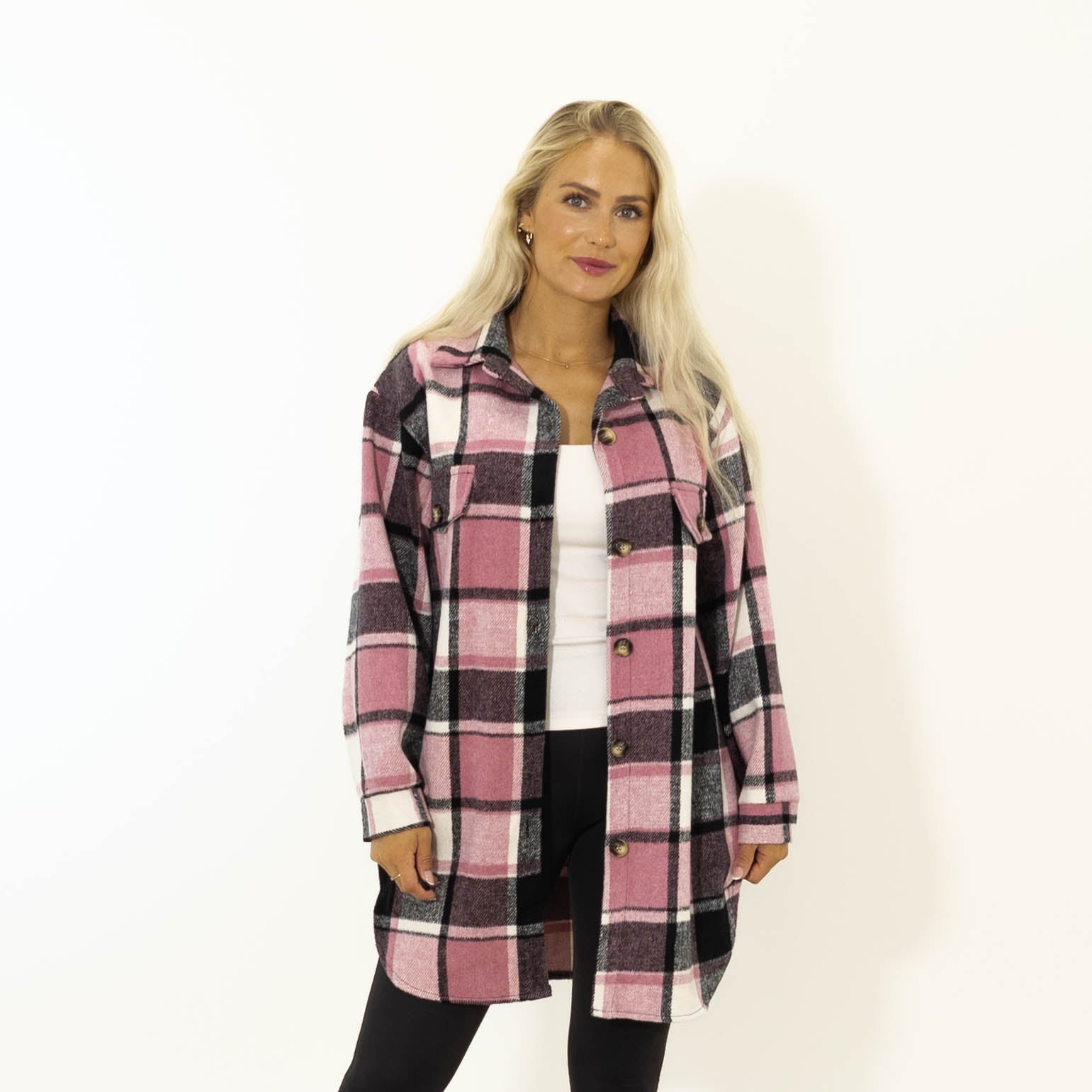 Amber ternet skovmands jakke, Rosa