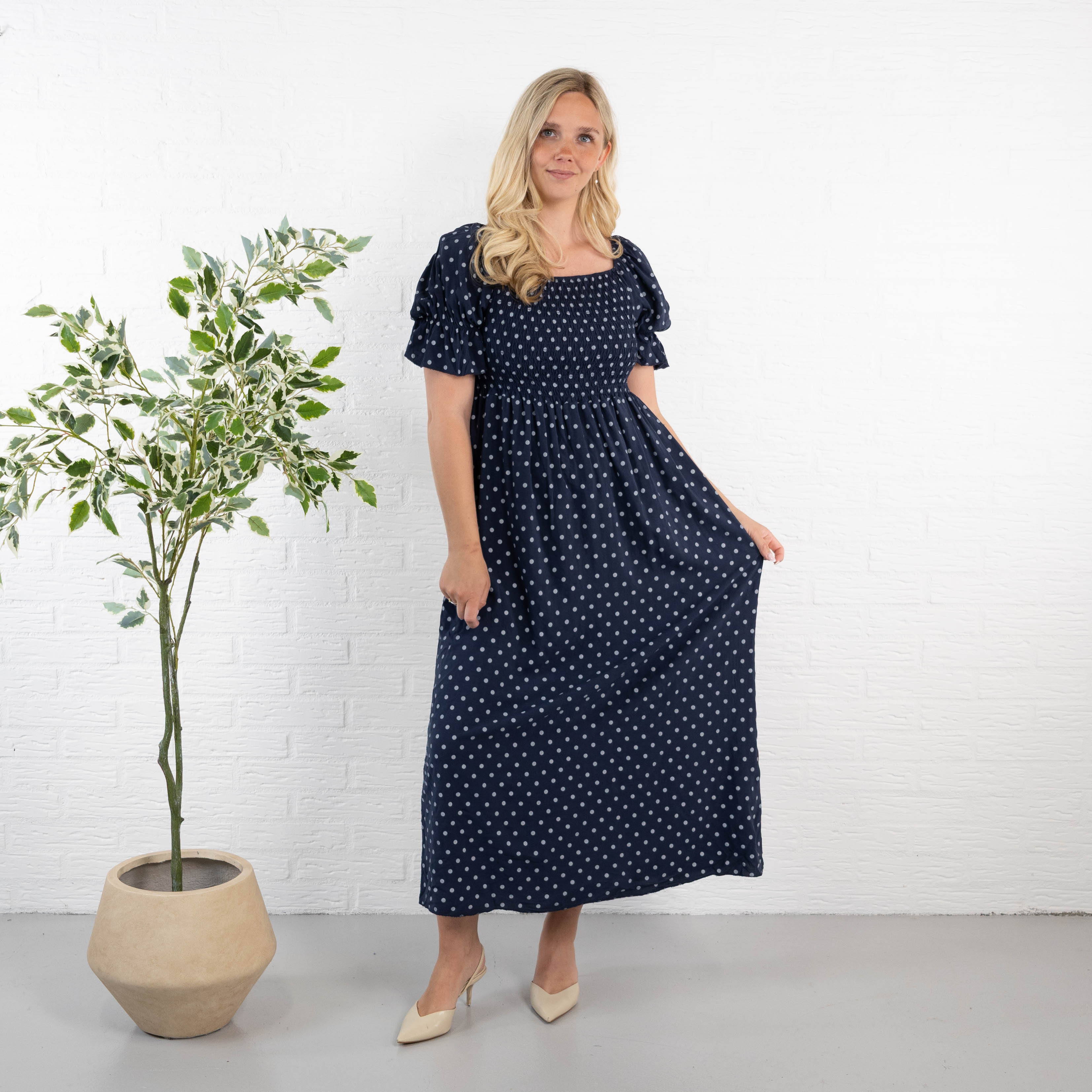 Amora kjole, Navy