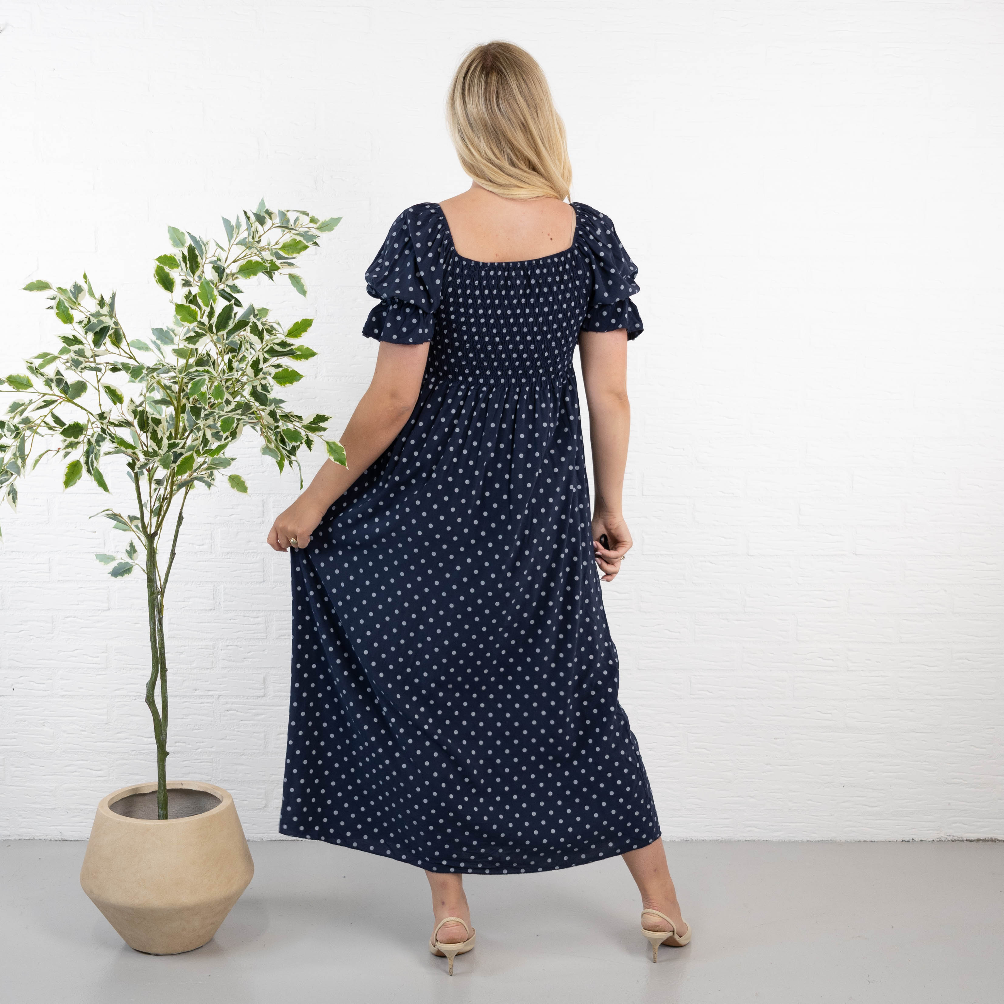 Amora kjole, Navy