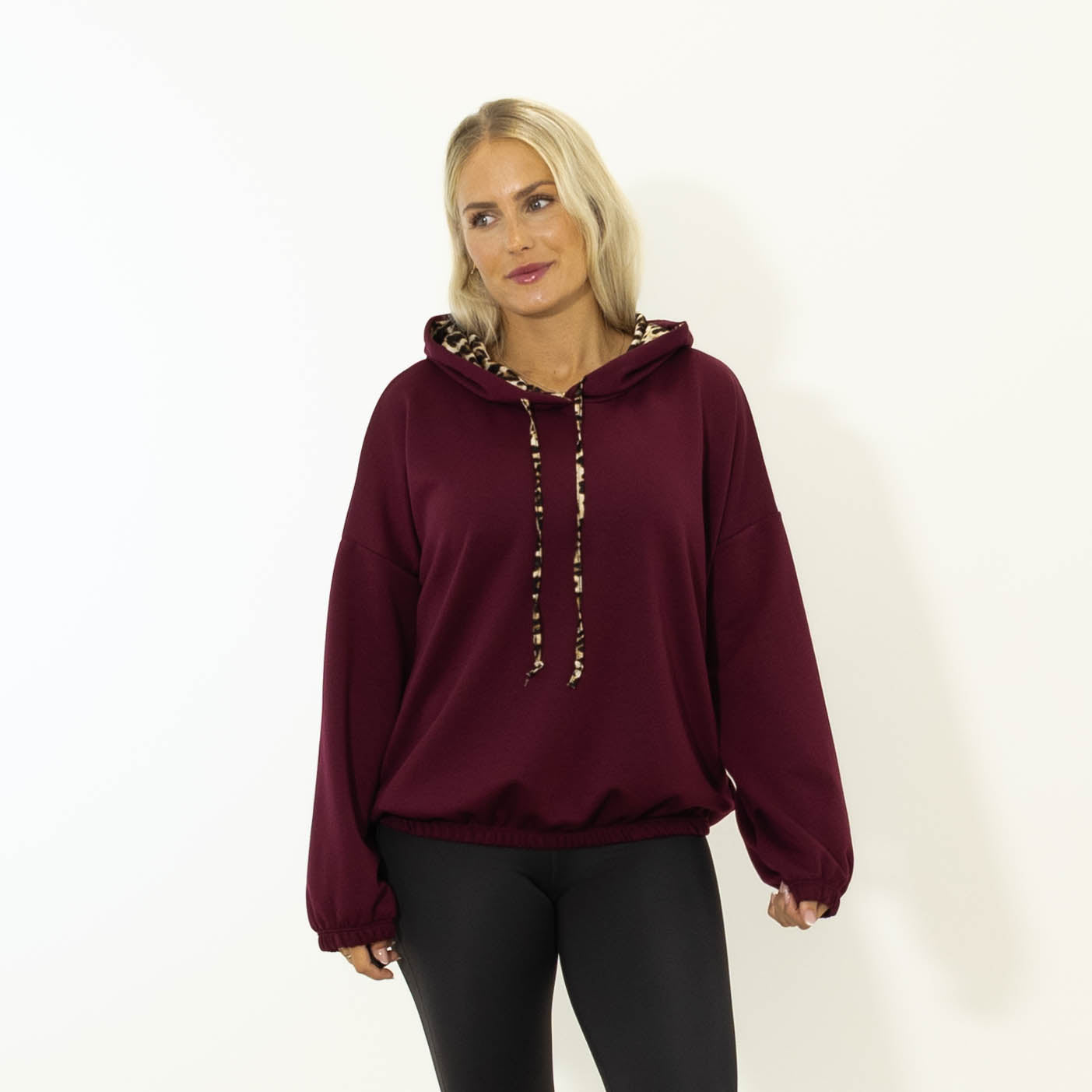 Anna Leo Sweatshirt, Bordeaux