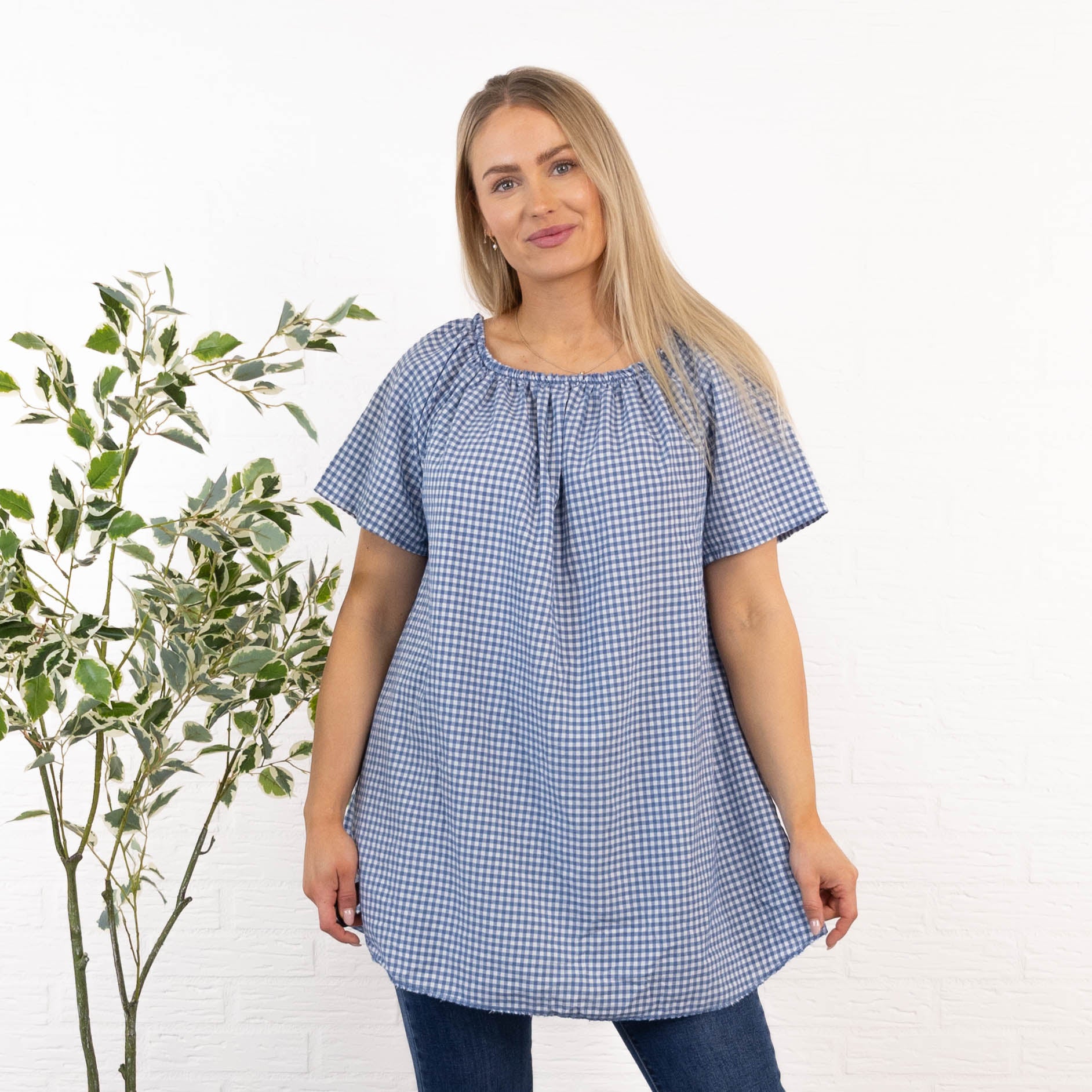 Mathilde overdel, Blå