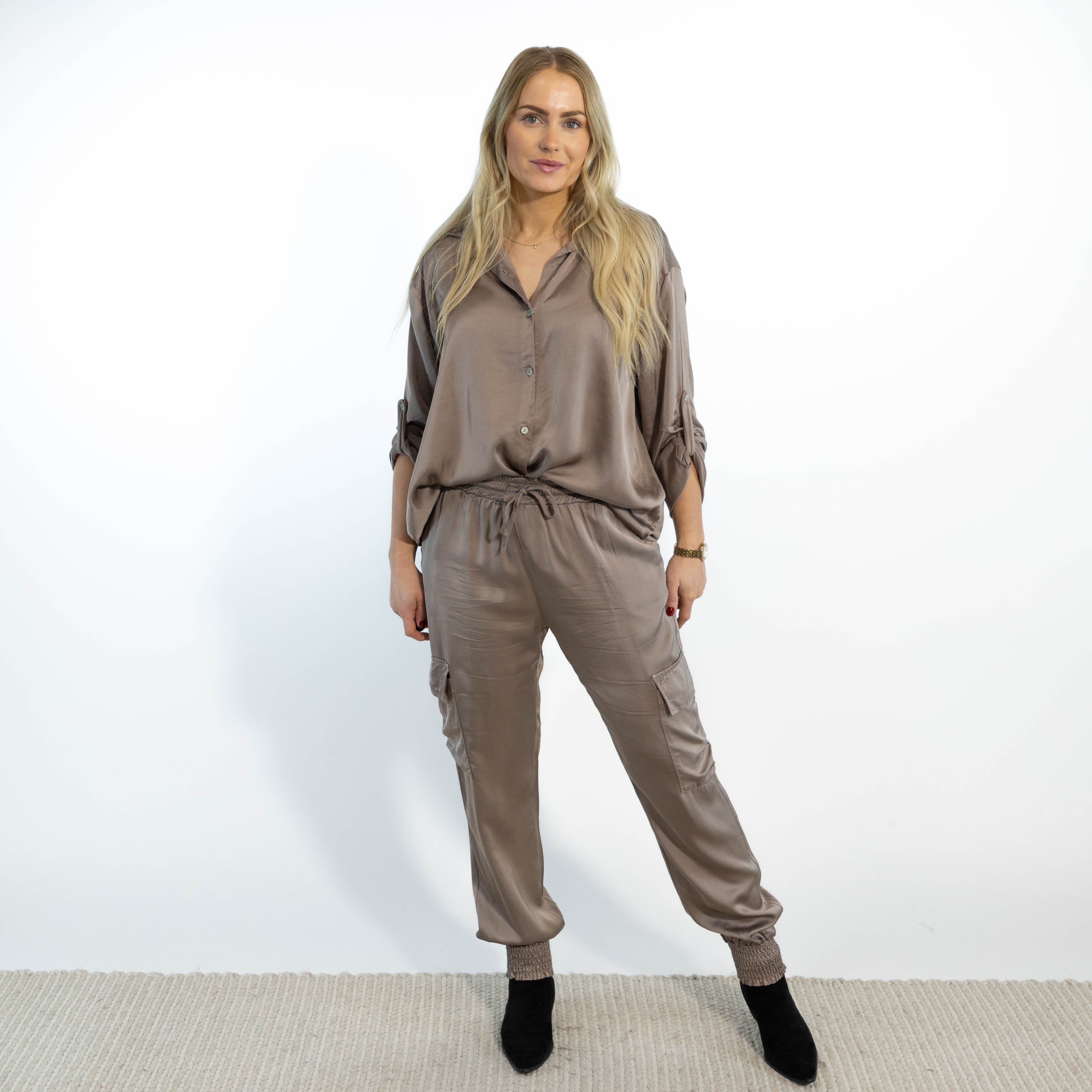 Megan combat bukser, Taupe