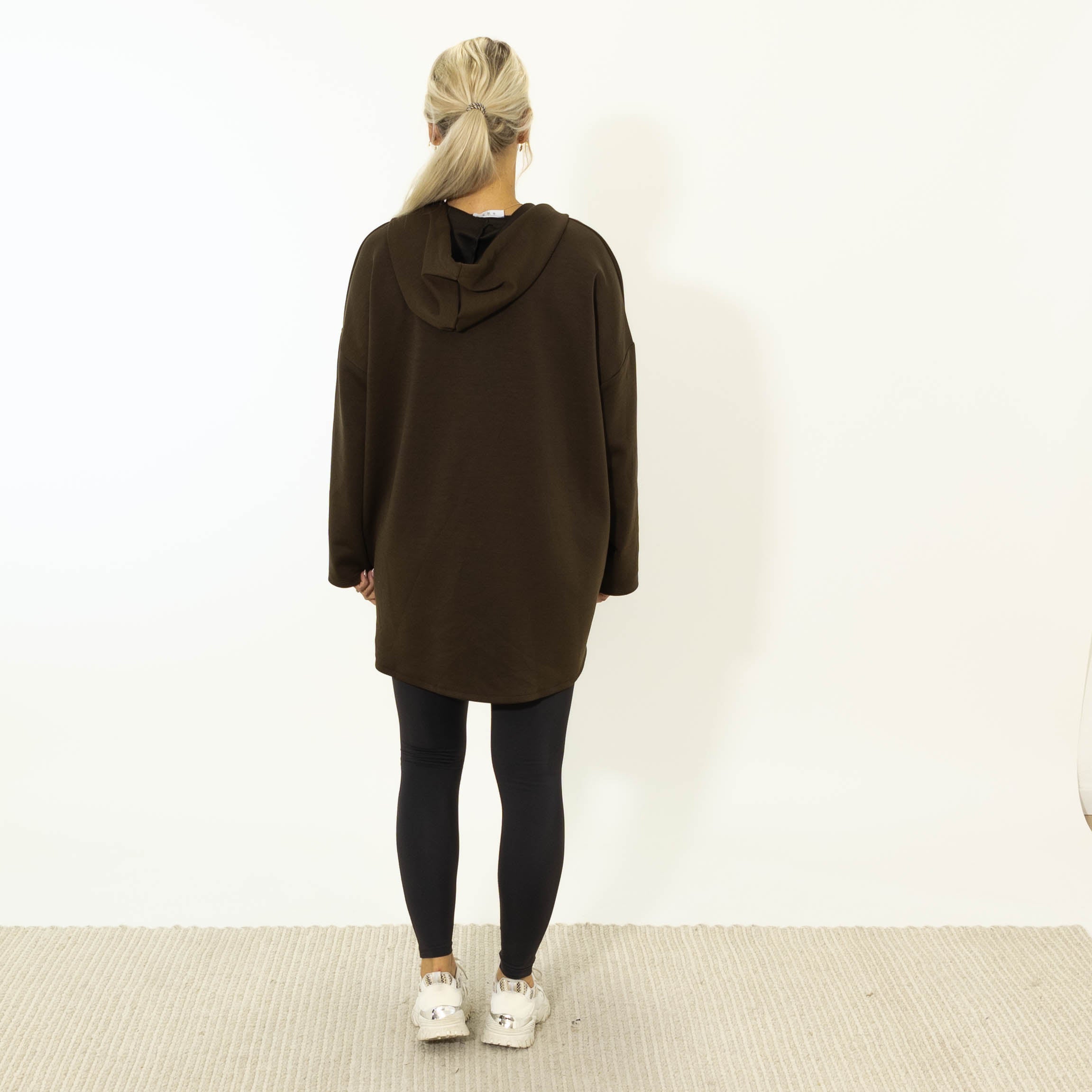 Ollie Lynlås Hoodie, Choko