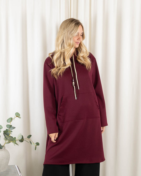 Sarah sweatshirt, Bordeaux