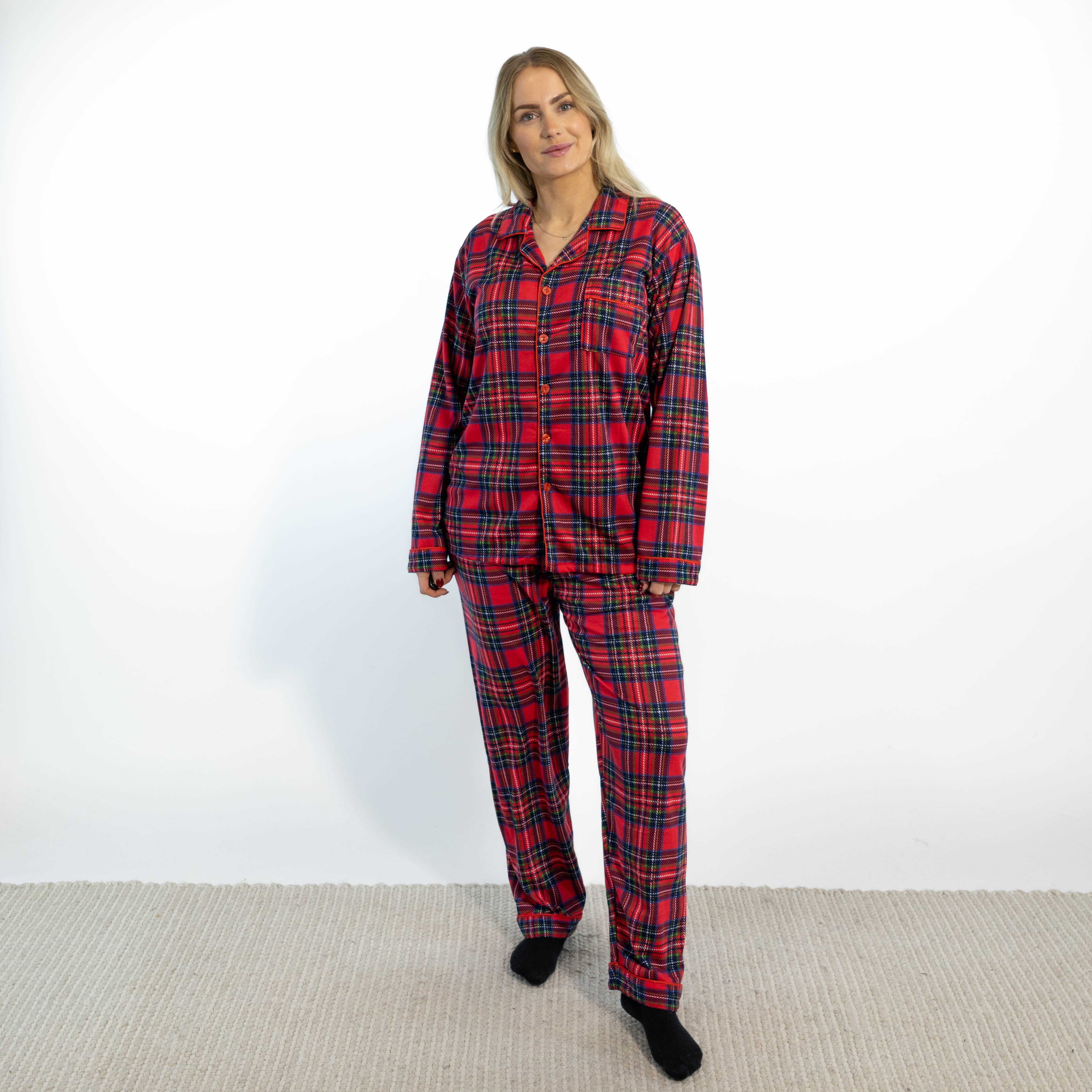 Lucia pyjamassæt, Rød