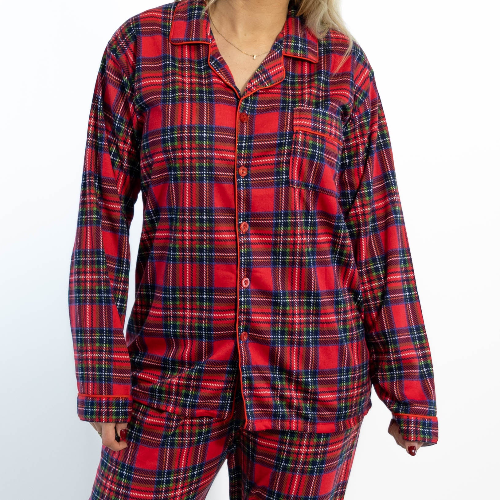 Lucia pyjamassæt, Rød