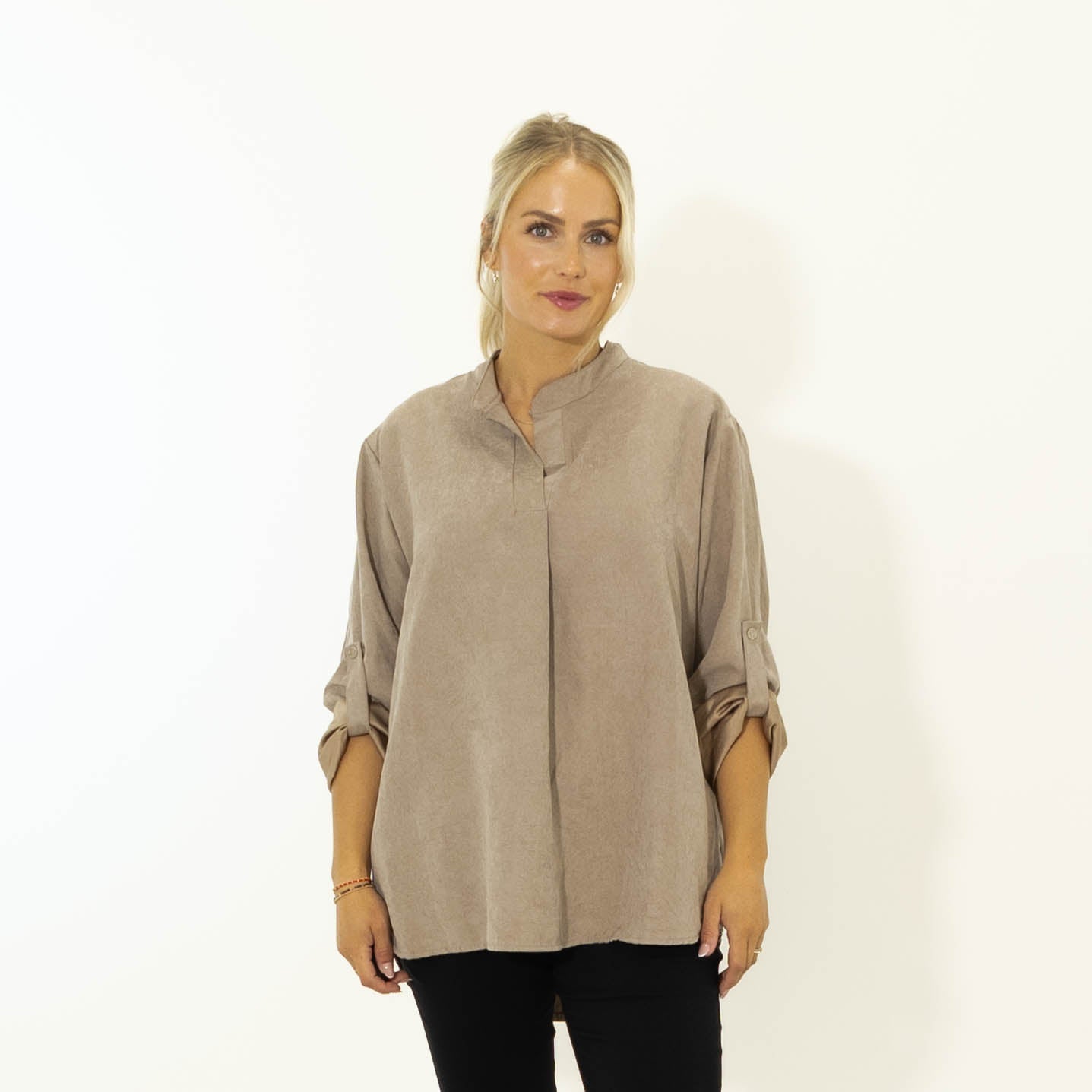 Sørine Ruskindsoverdel, Taupe