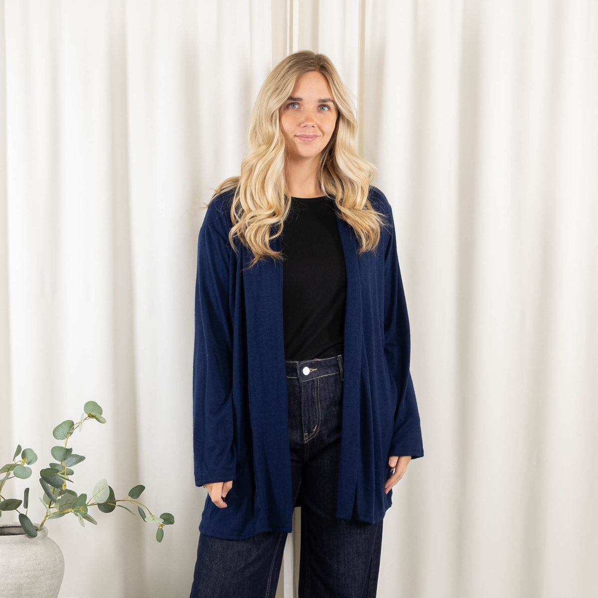 Alicia cardigan, Navy