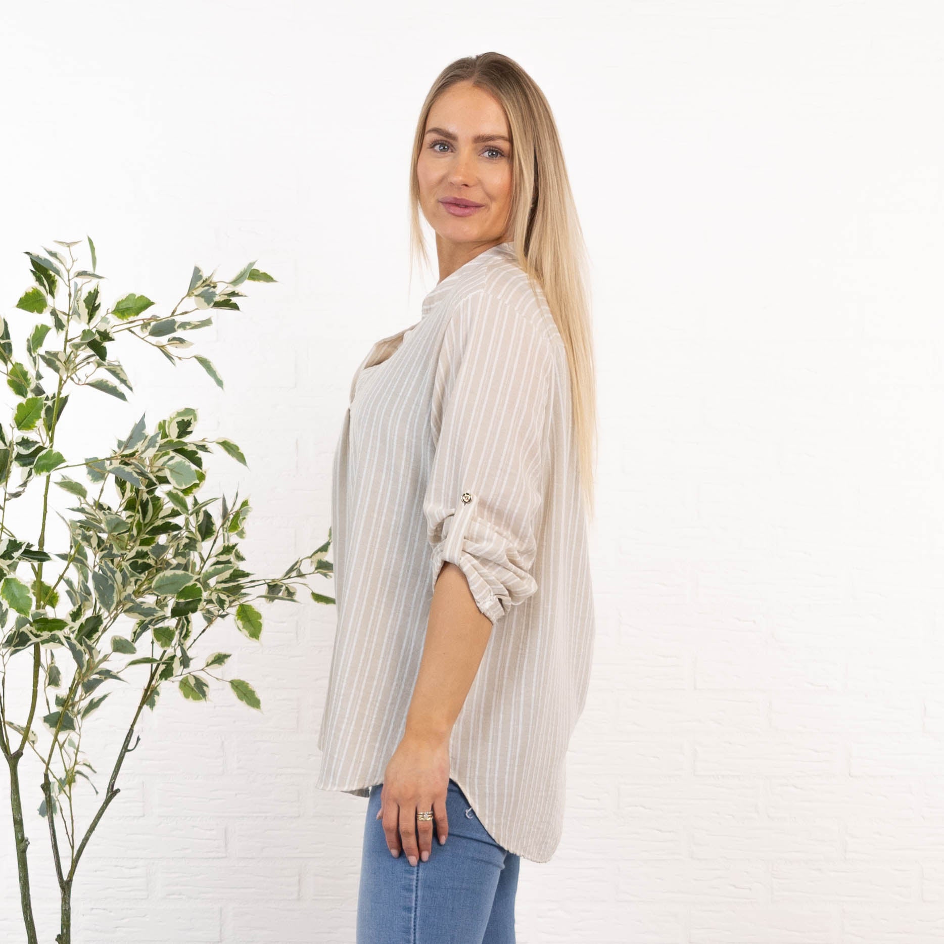 Viola overdel, Beige