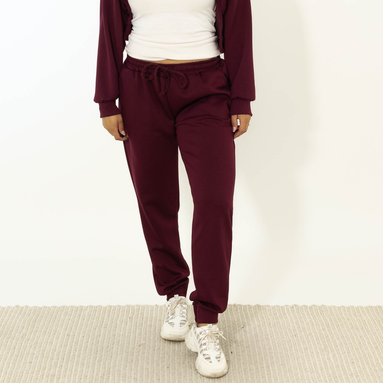 Viola Sweatpants, Bordeaux