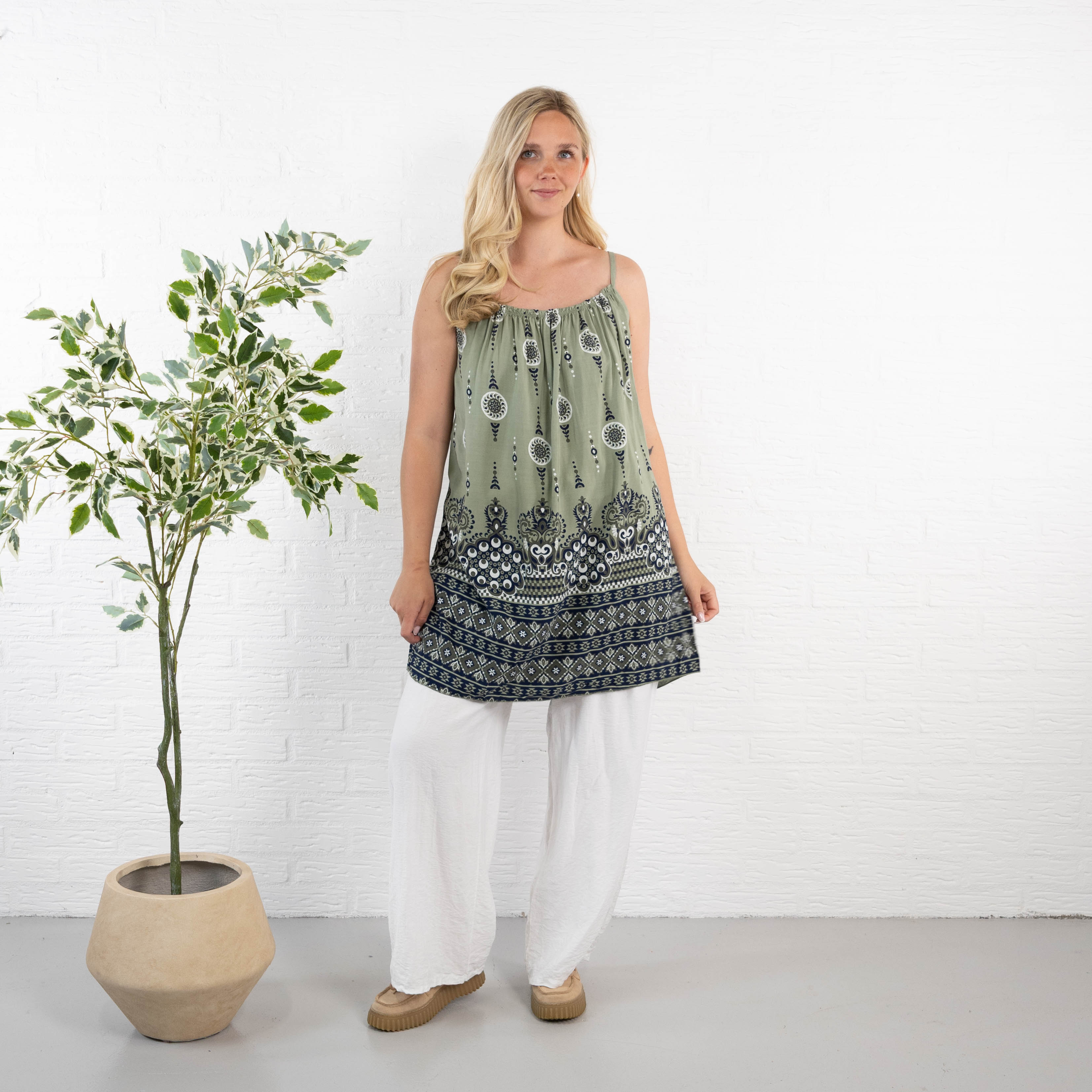 Rumor tunika/top, Khaki