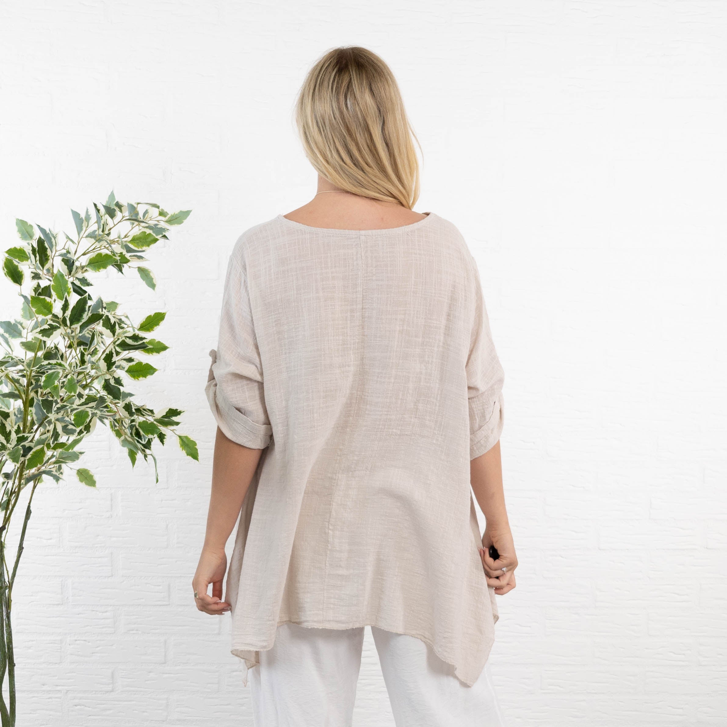 Clover tunika, Beige