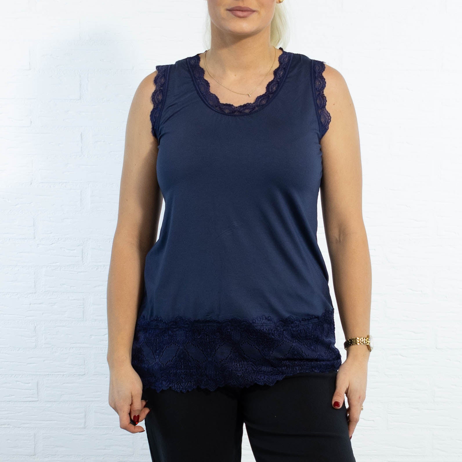 Pam top, Navy