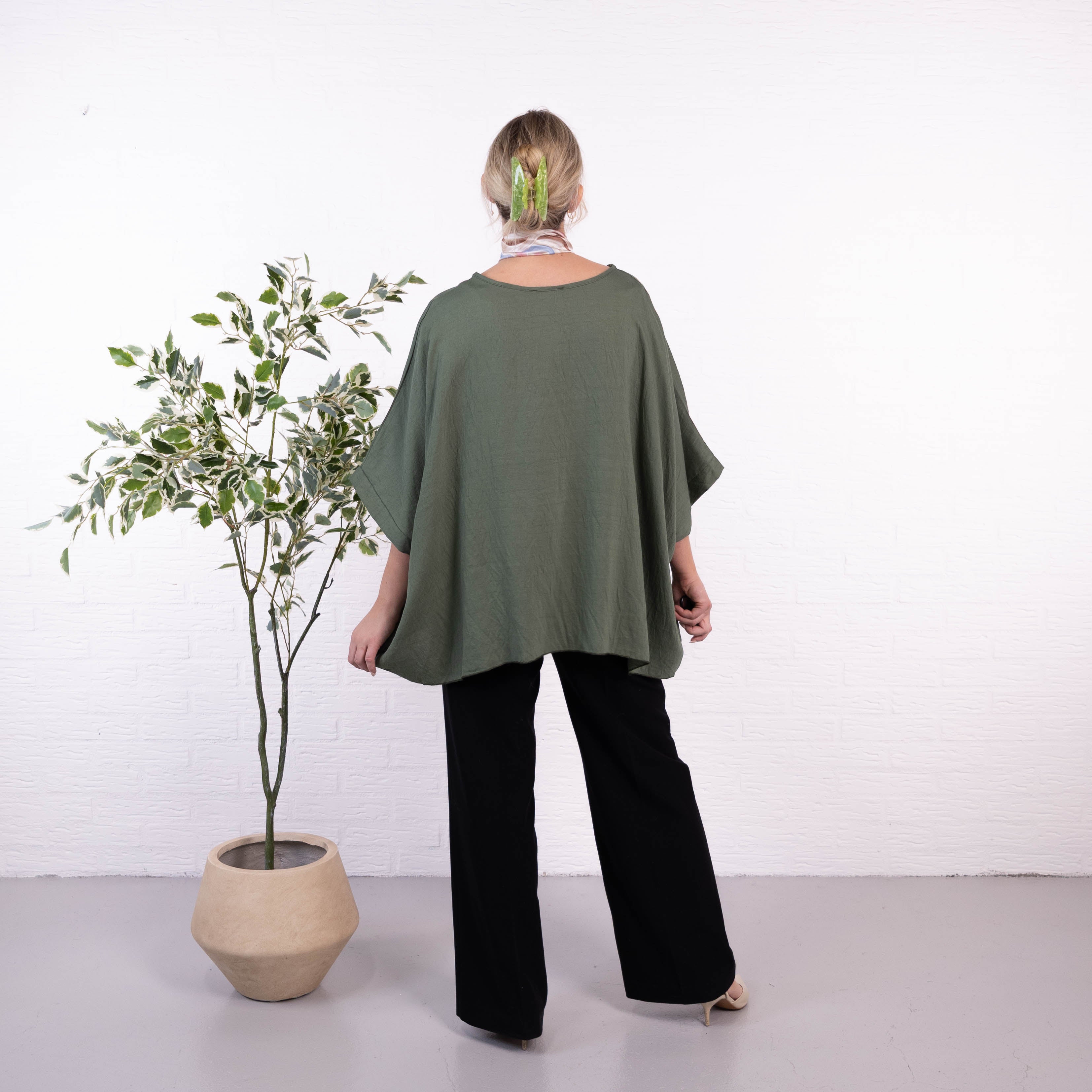 Charly poncho, Khaki
