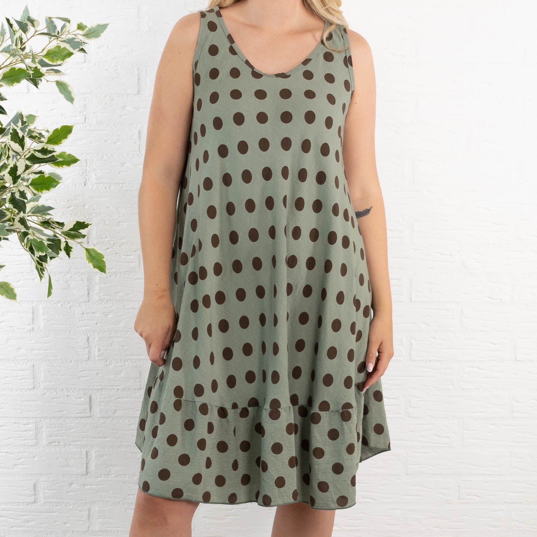 Posh kjole, Khaki