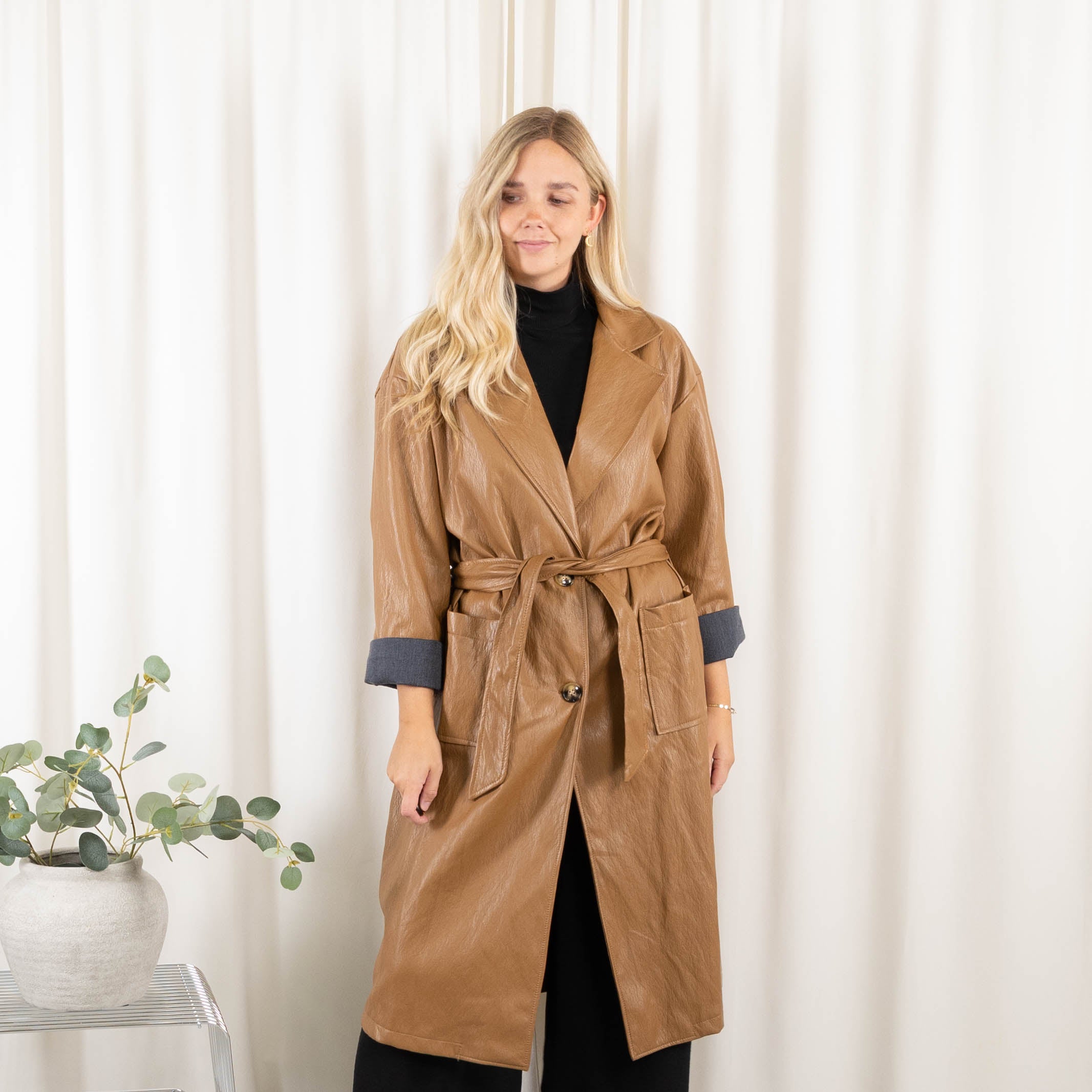 Jodie jakke, Camel
