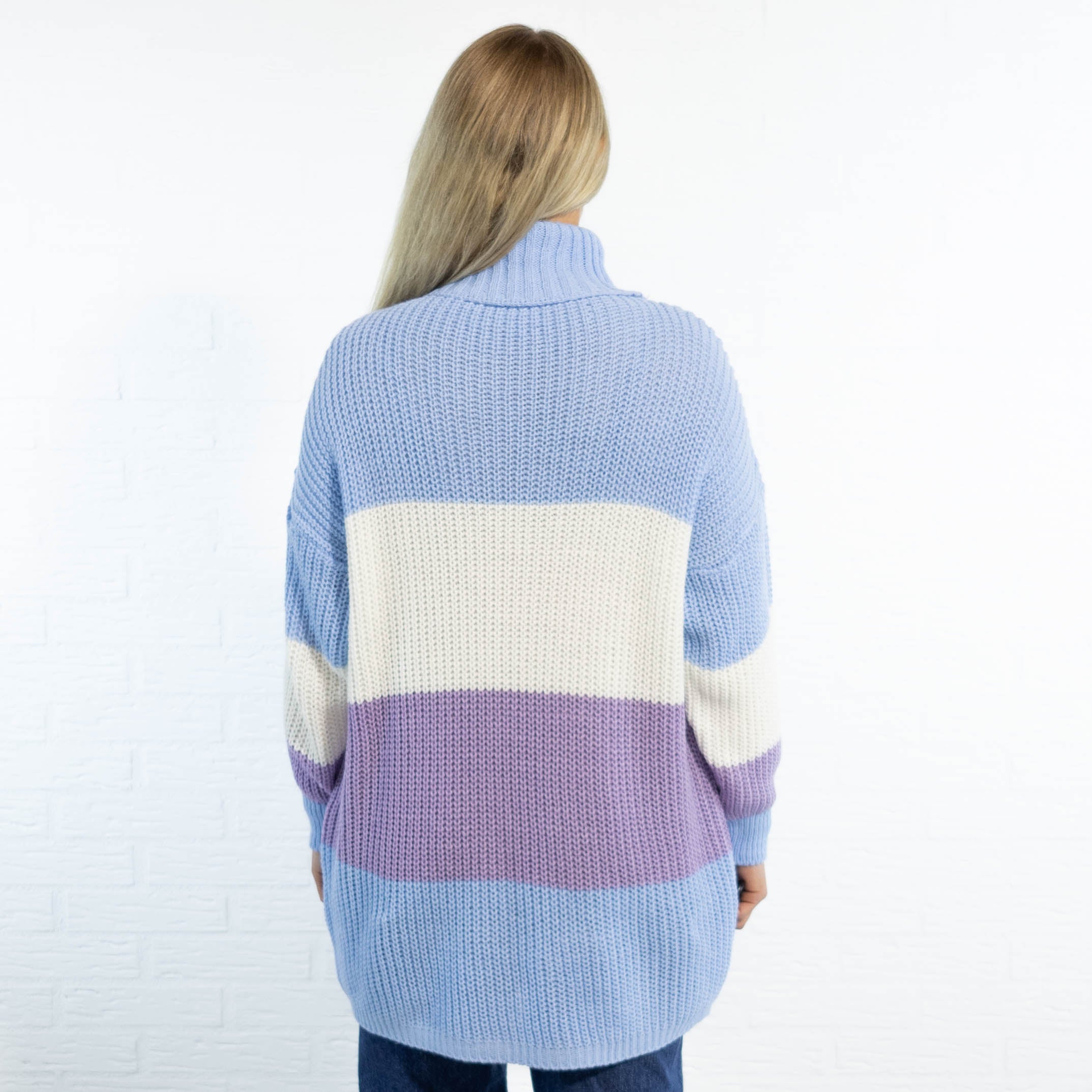 Matilde strik, Lyseblå