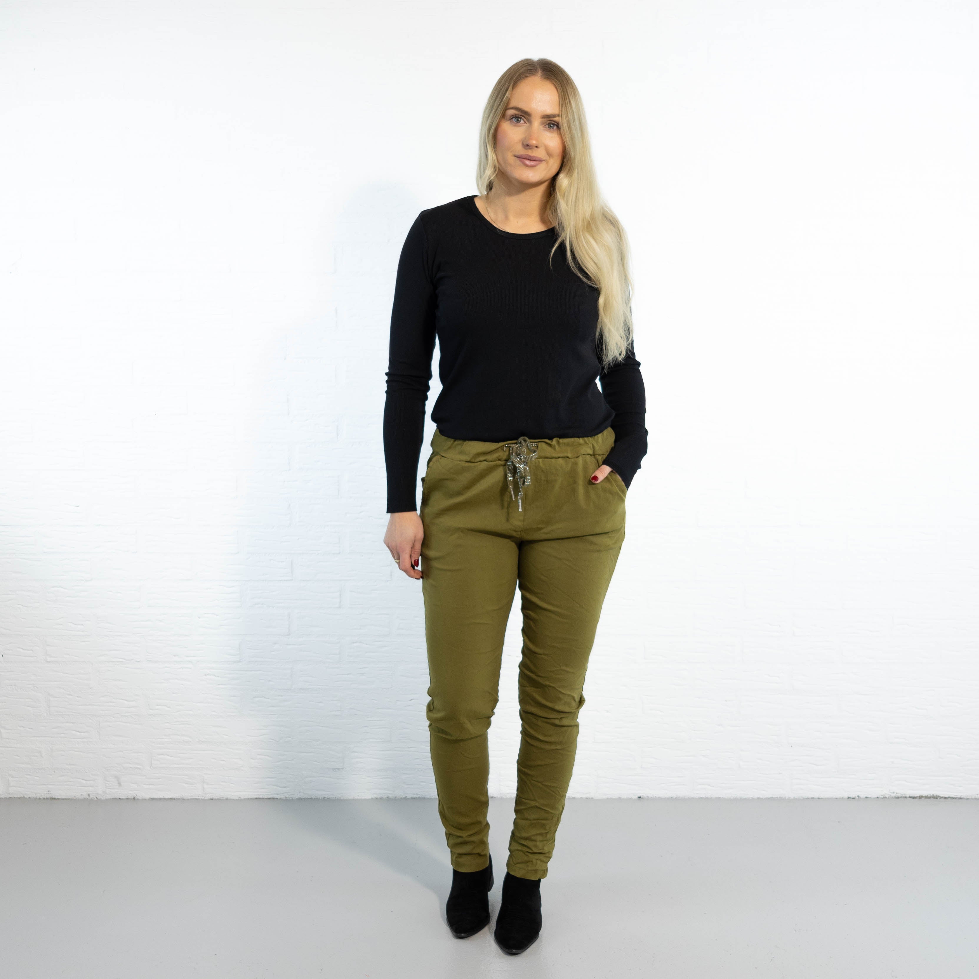 Krista bengaline bukser, Oliven