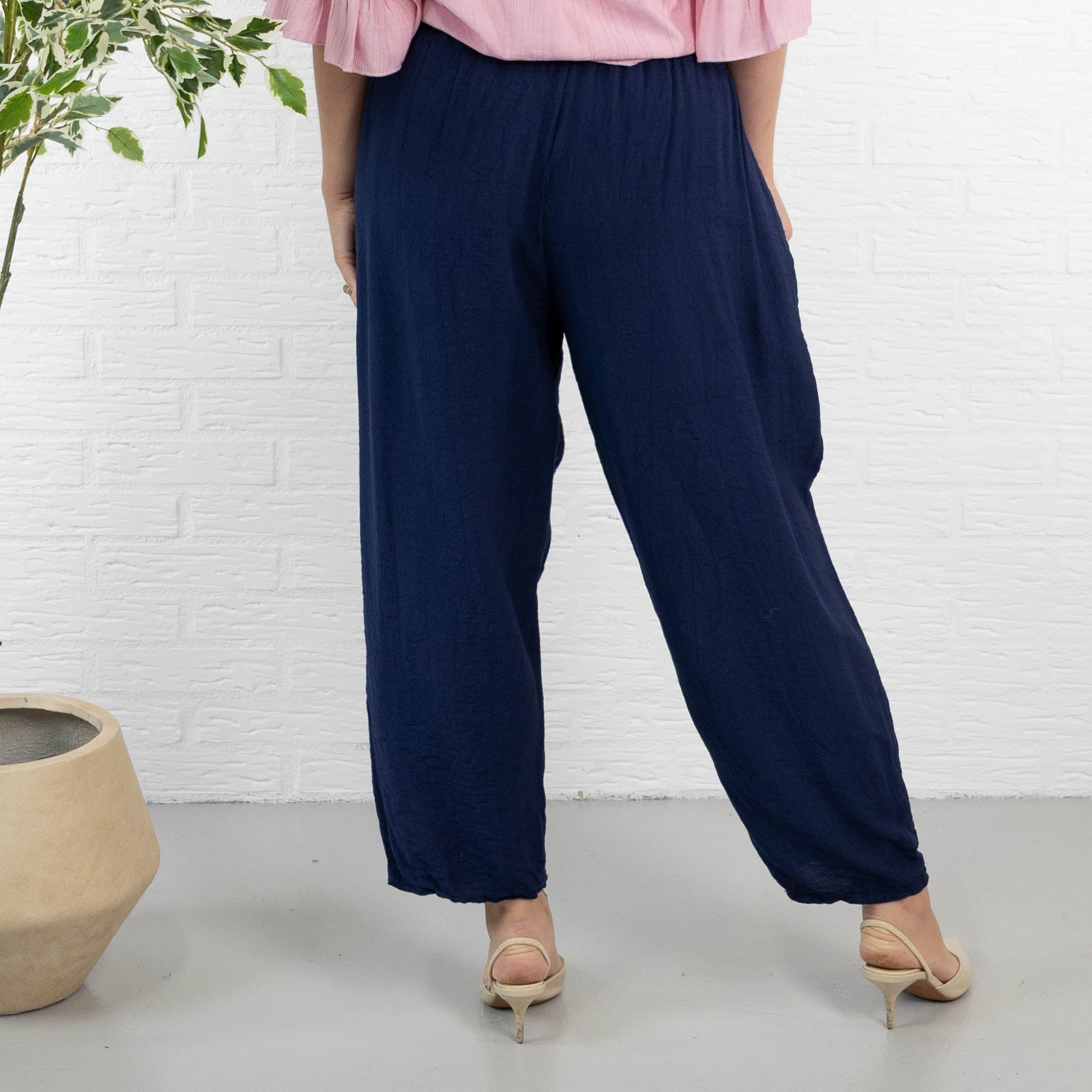 Marissa 7/8 dels bukser, Navy