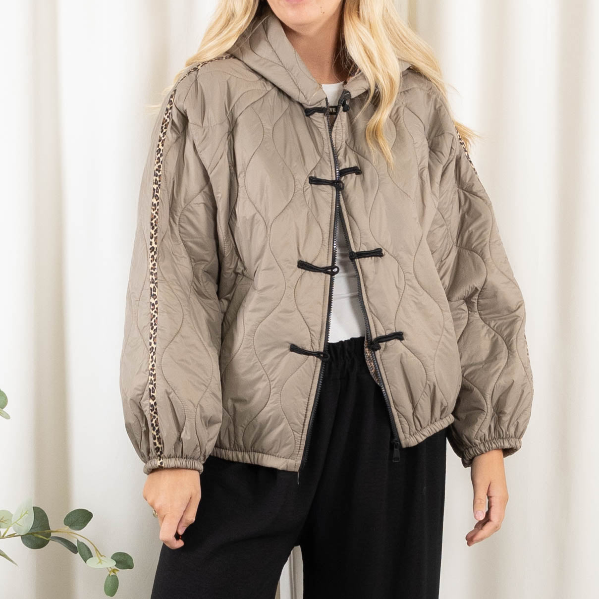 Pauline jakke, Taupe