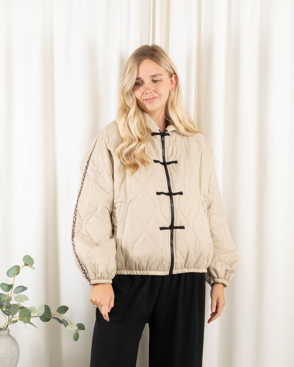 Pauline jakke, Beige