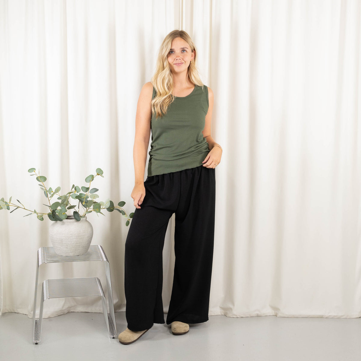 Nina top, Khaki