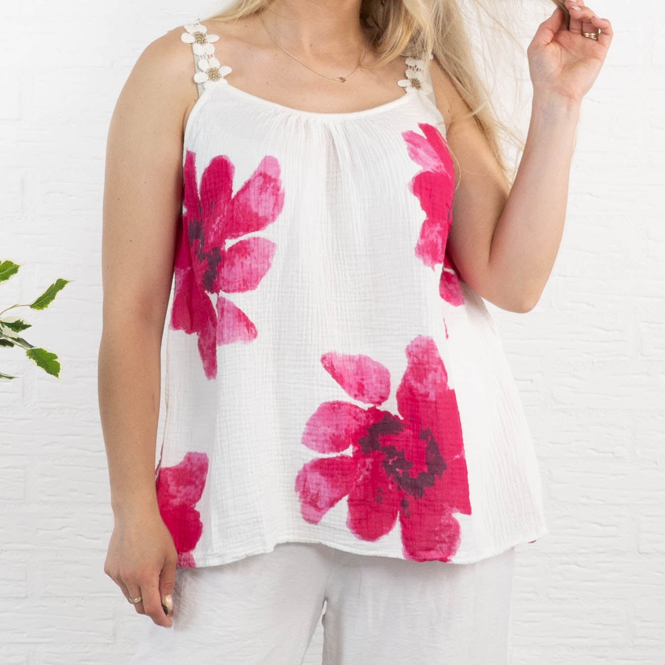 Ludmilla top, Pink