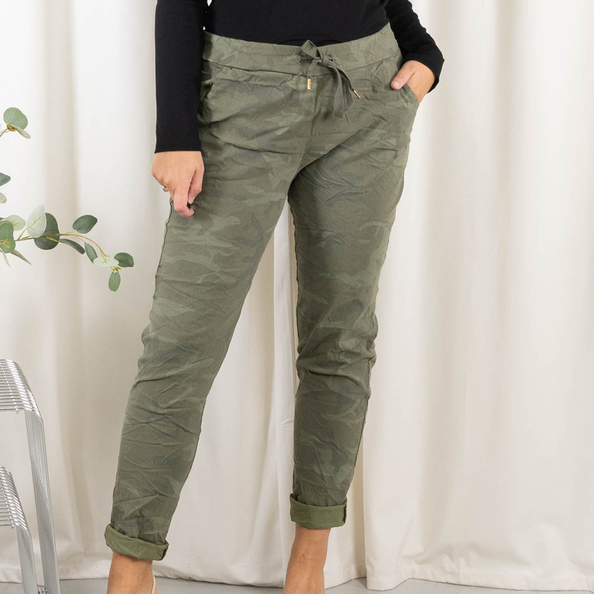 Mattie militærbukser, Khaki