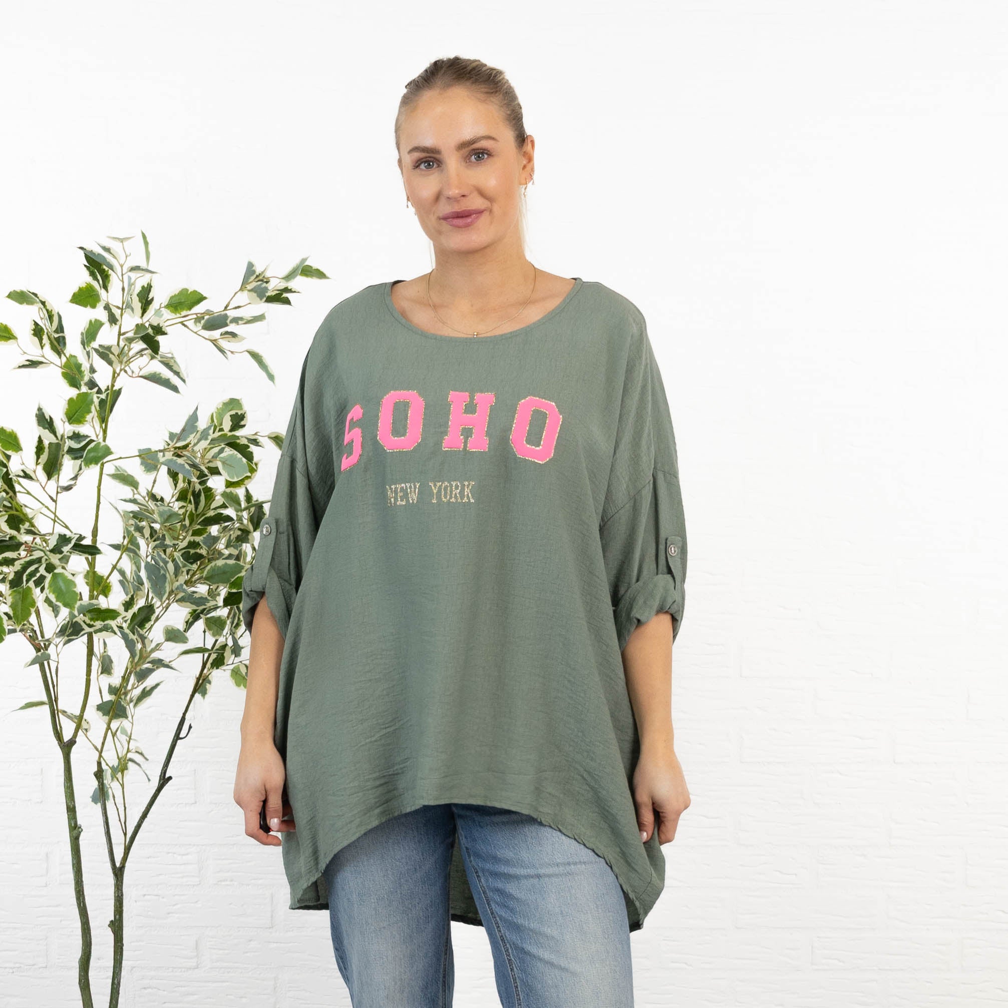 Philippa overdel, Khaki