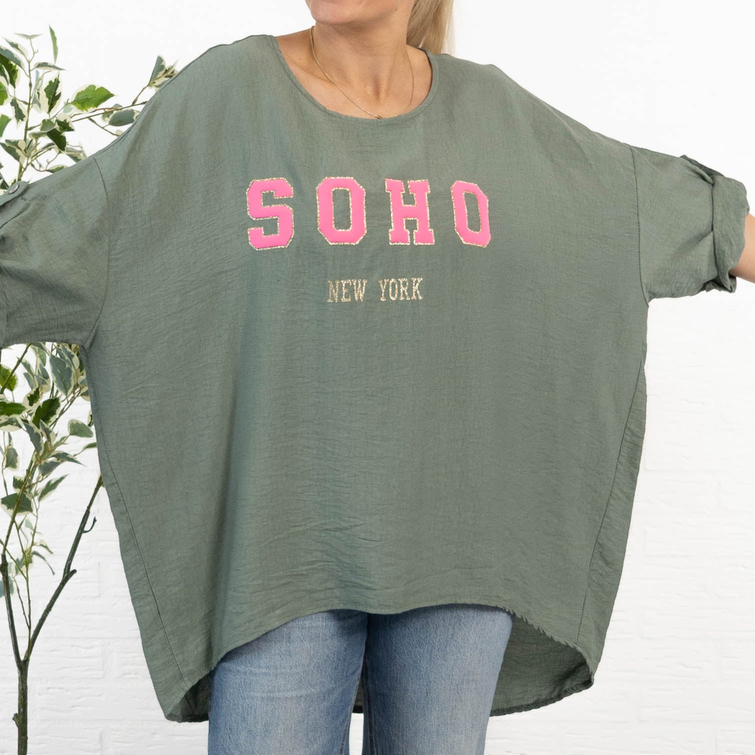 Philippa overdel, Khaki