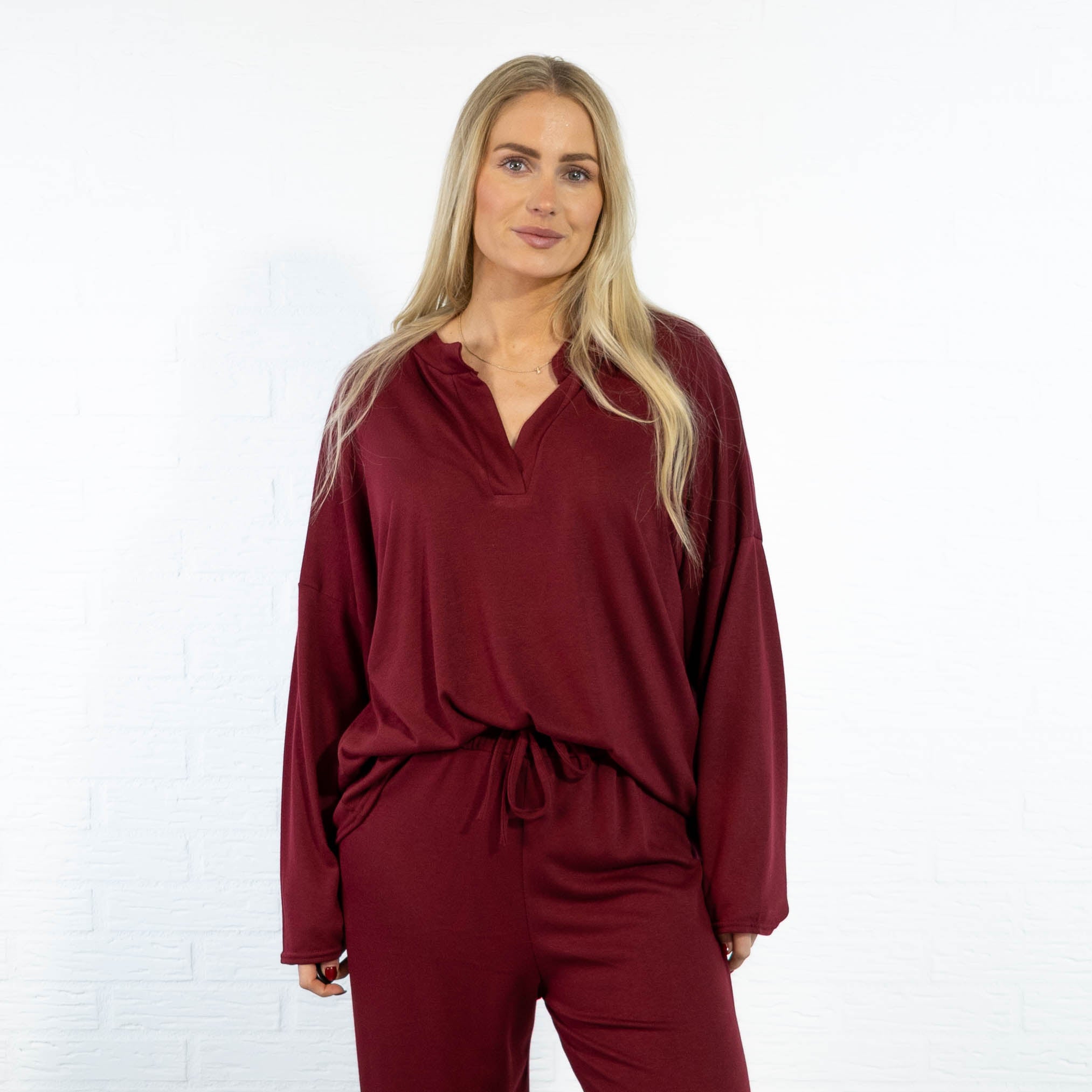 Zascha t-shirt, Bordeaux