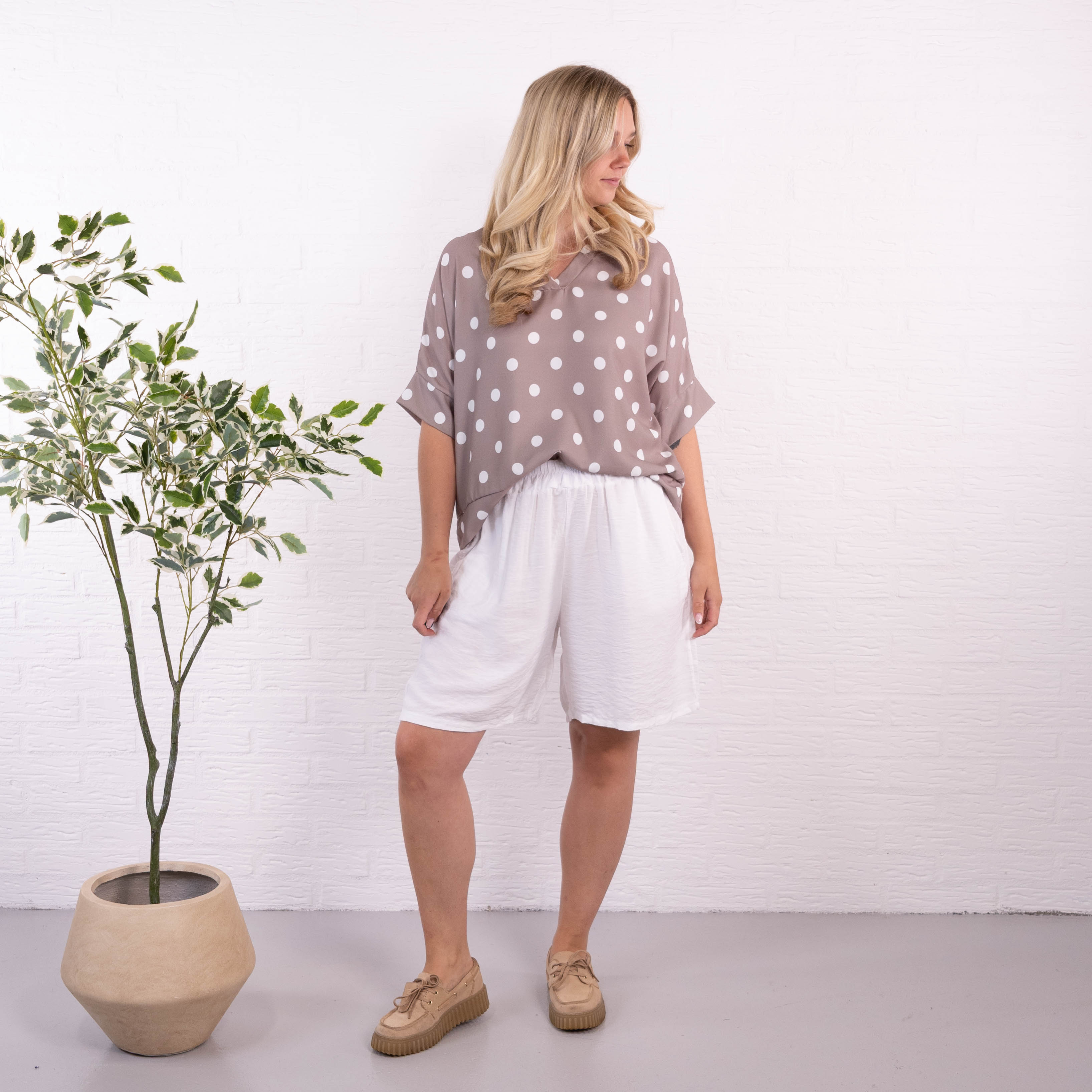 Martha shorts, Hvid