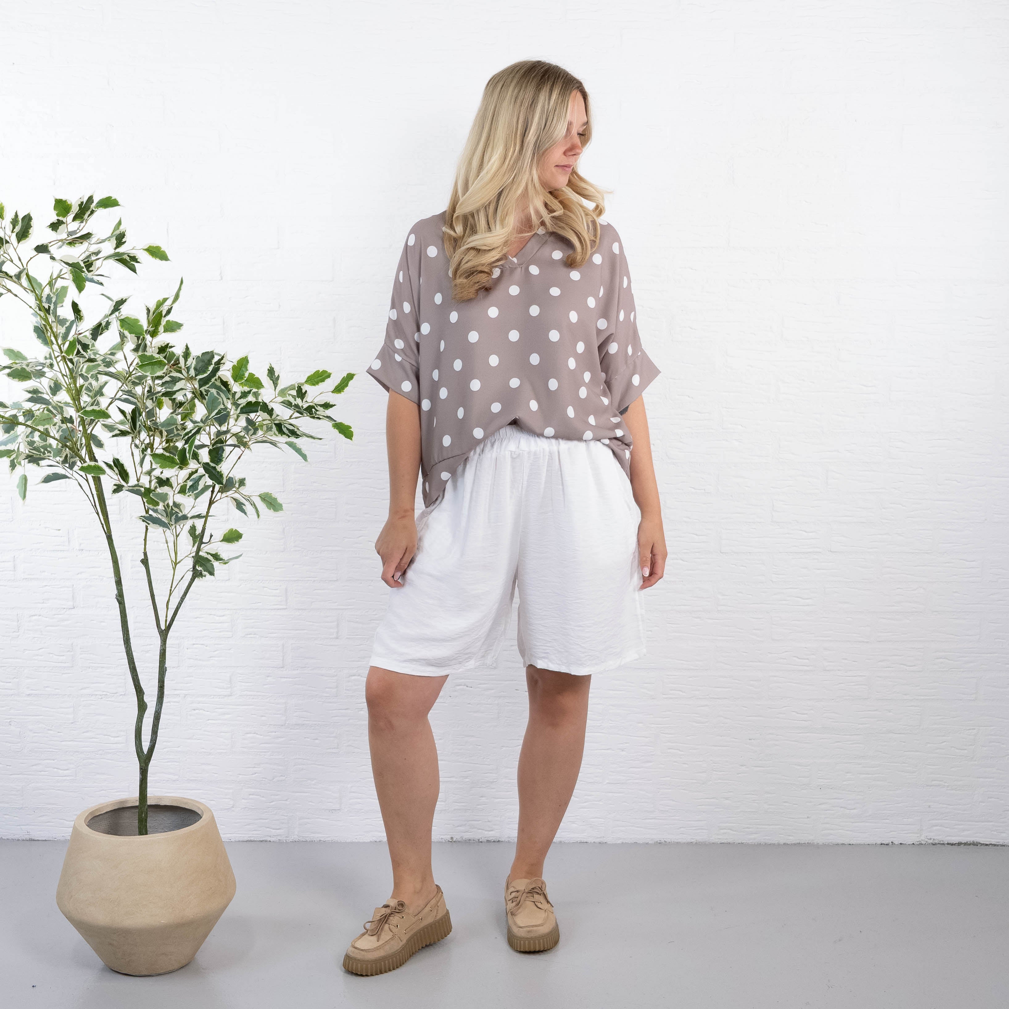 Martha shorts, Hvid