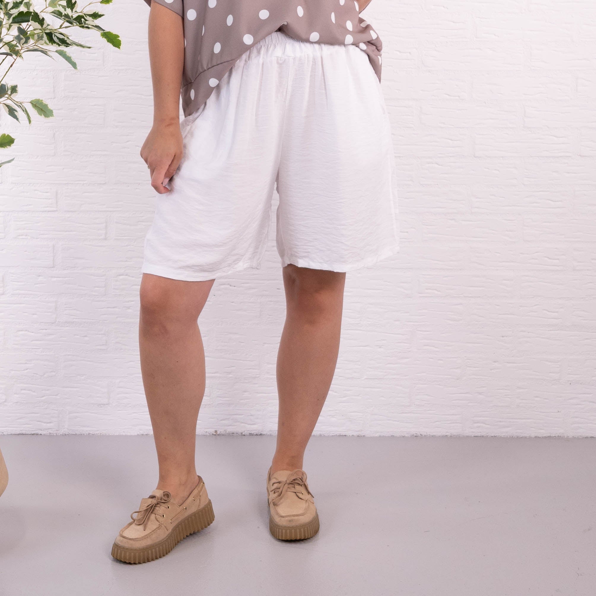 Martha shorts, Hvid