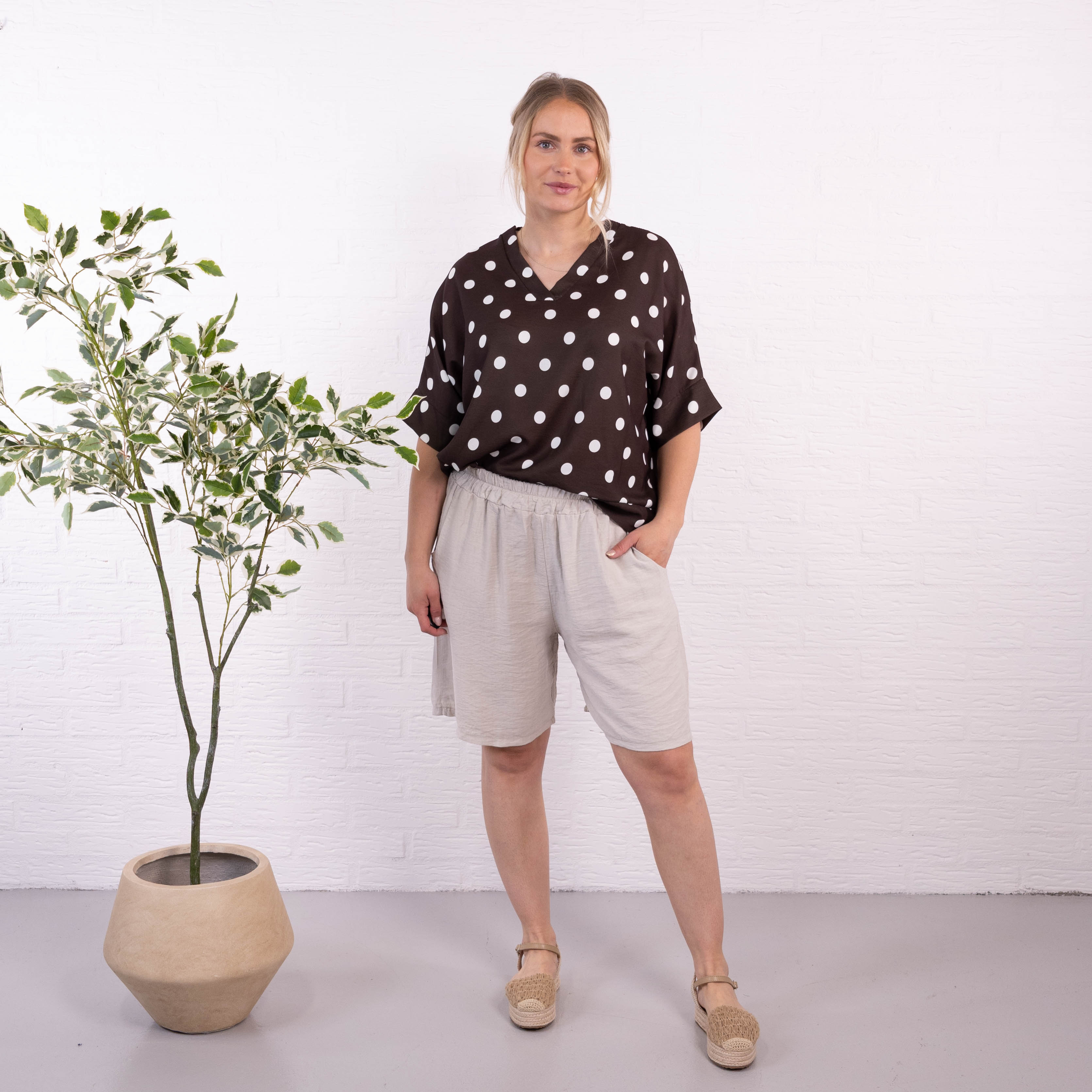 Martha shorts, Beige