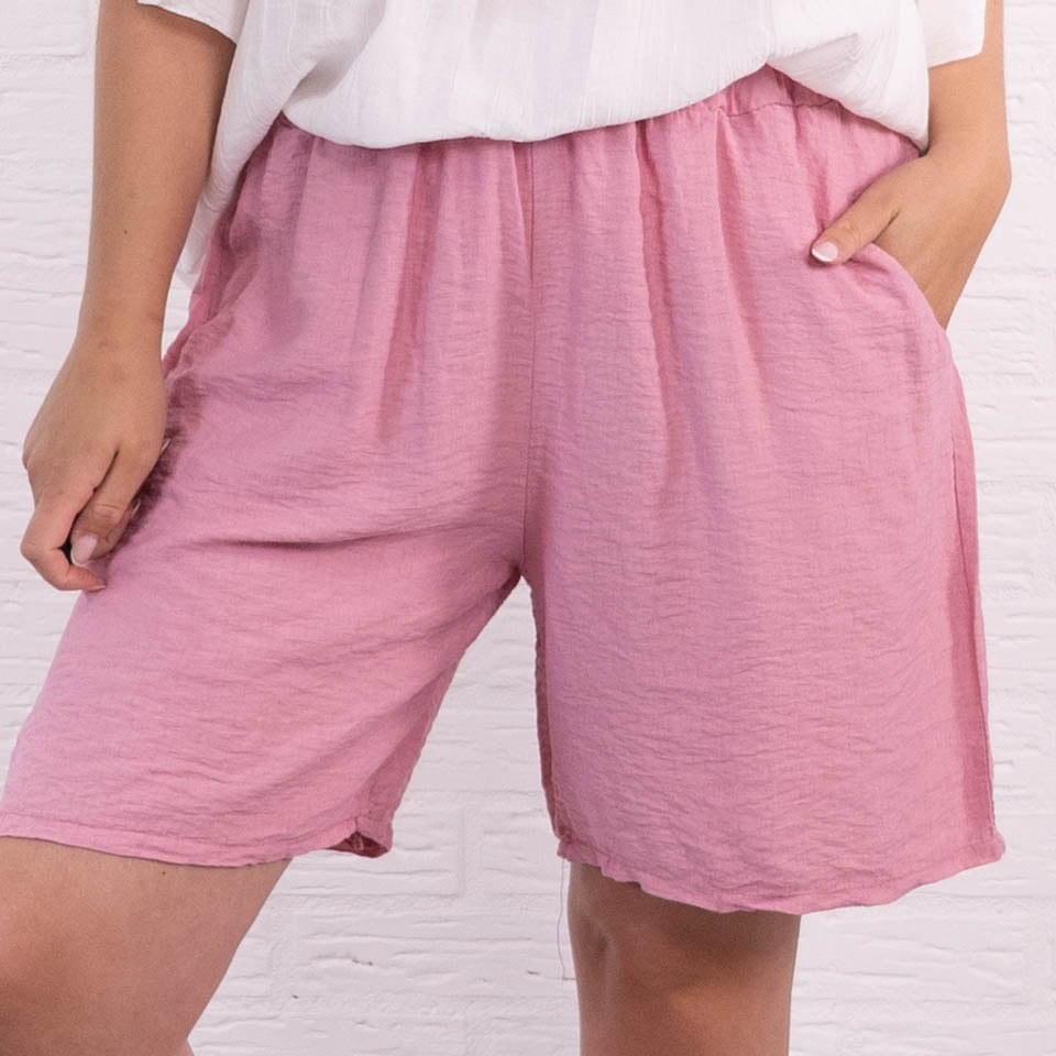 Martha shorts, Old rose