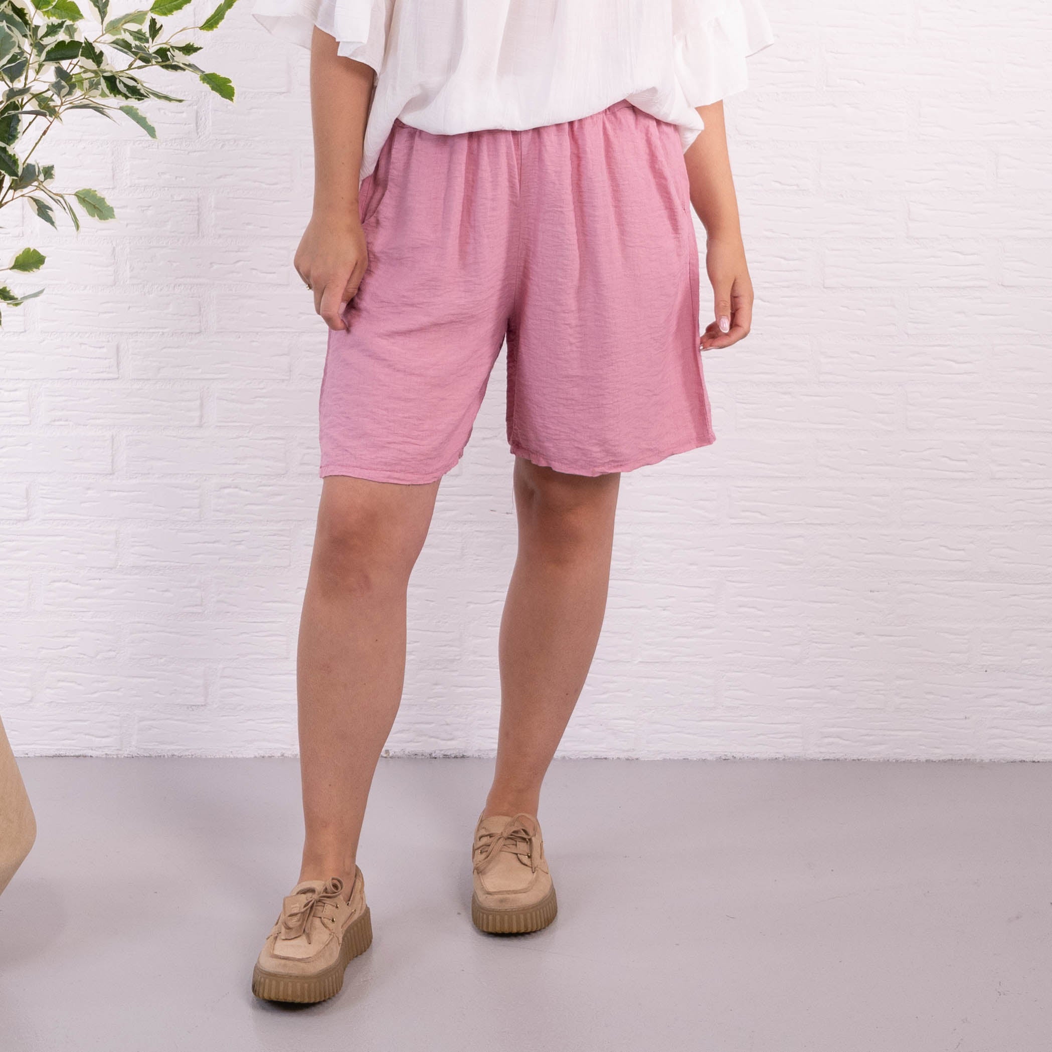 Martha shorts, Old rose