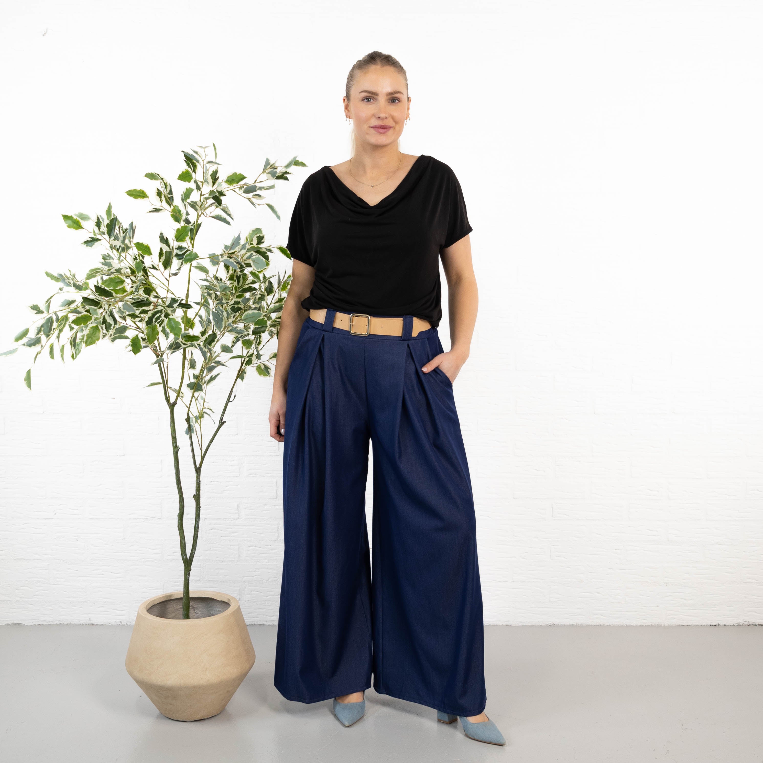 Jolene bukser, Navy