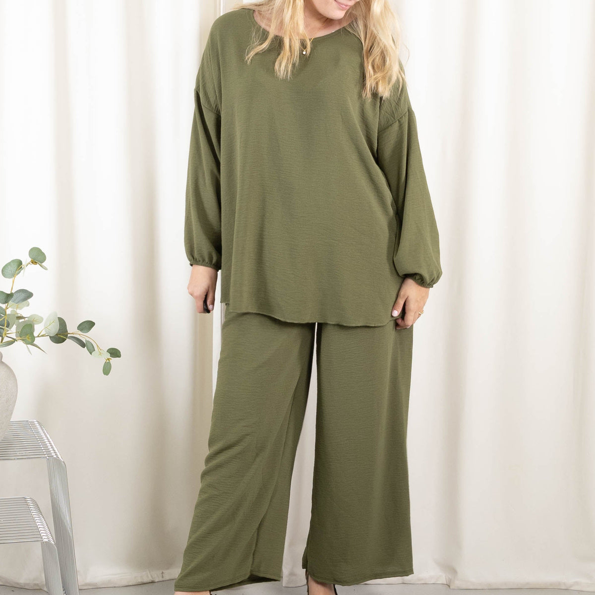 Marsha sæt. Khaki