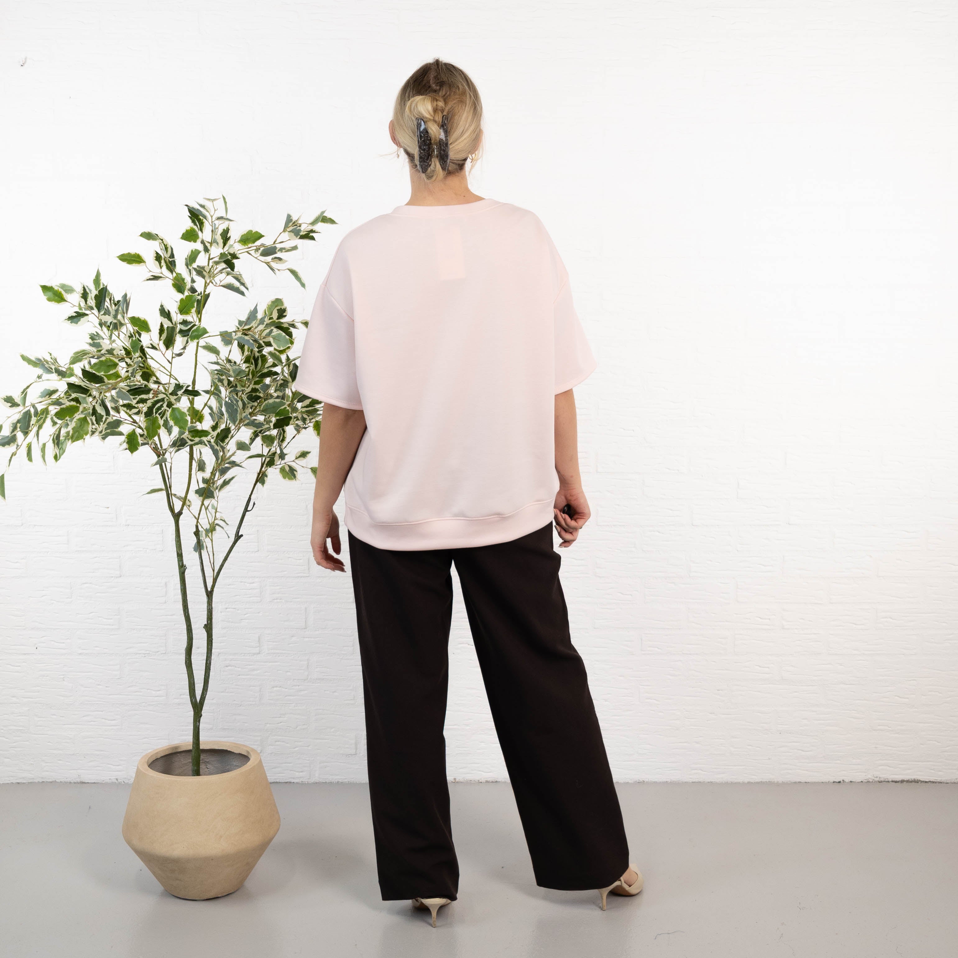 Kisa sweatshirt, Lyserød