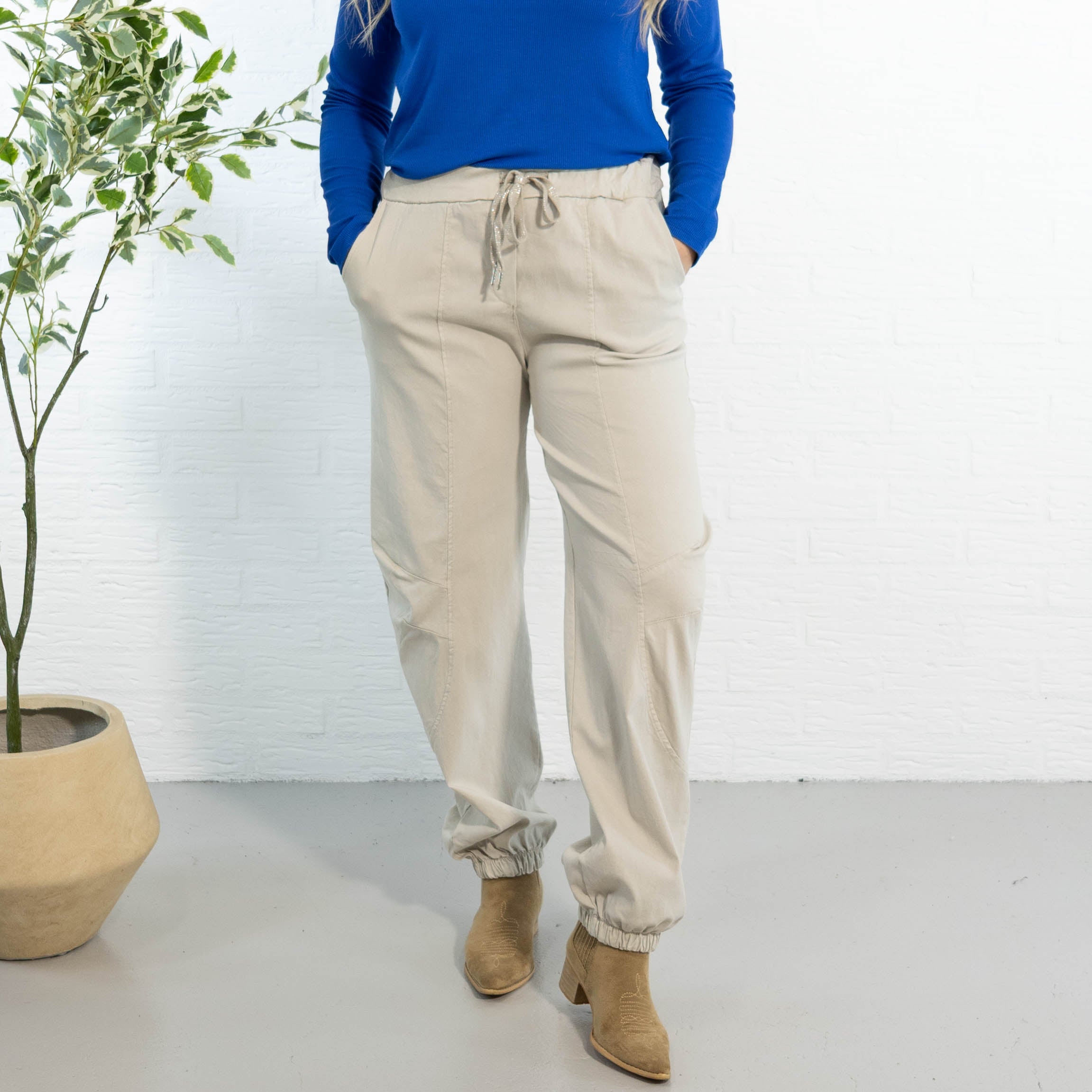 Brooke bukser, Beige