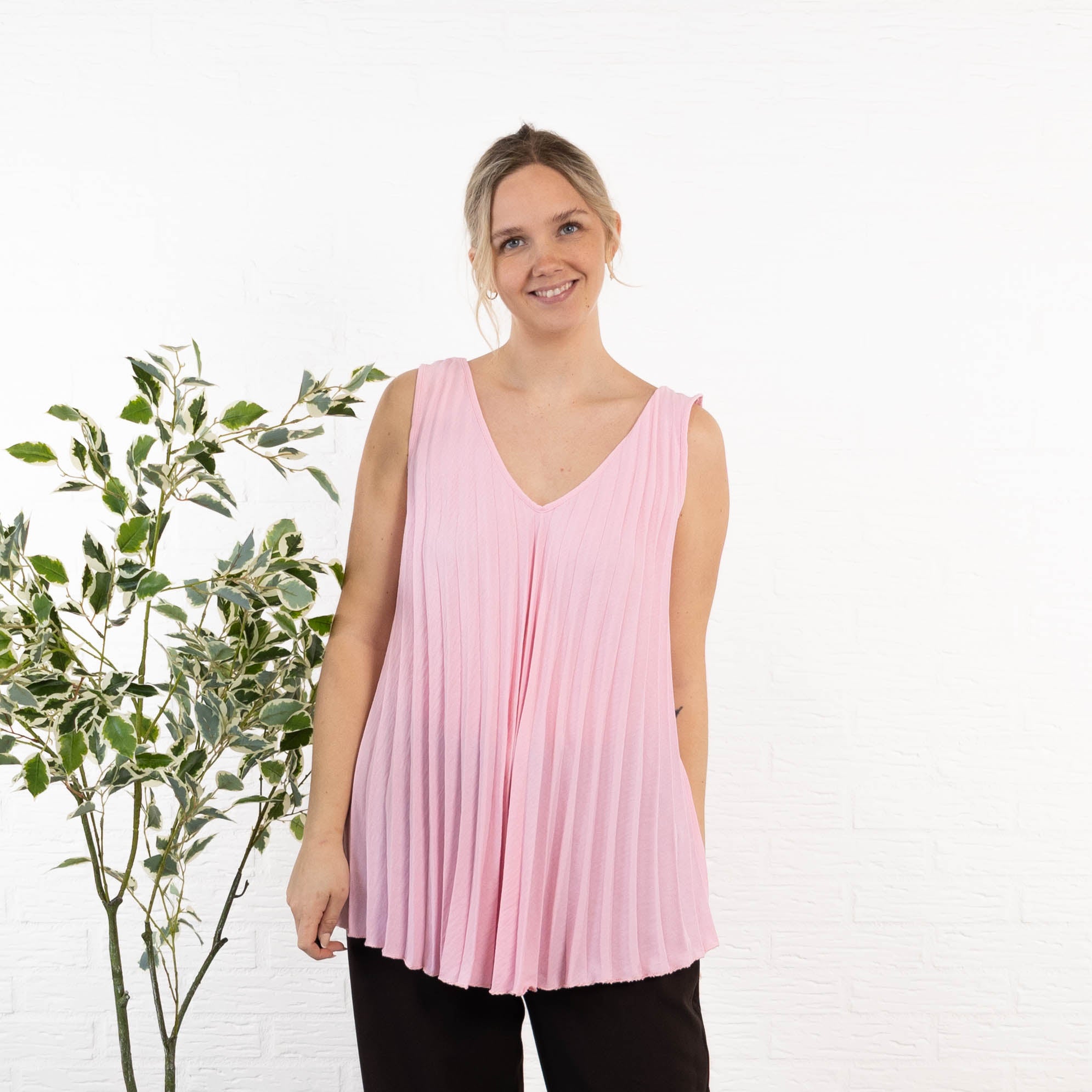 Gemma top, Lyserød