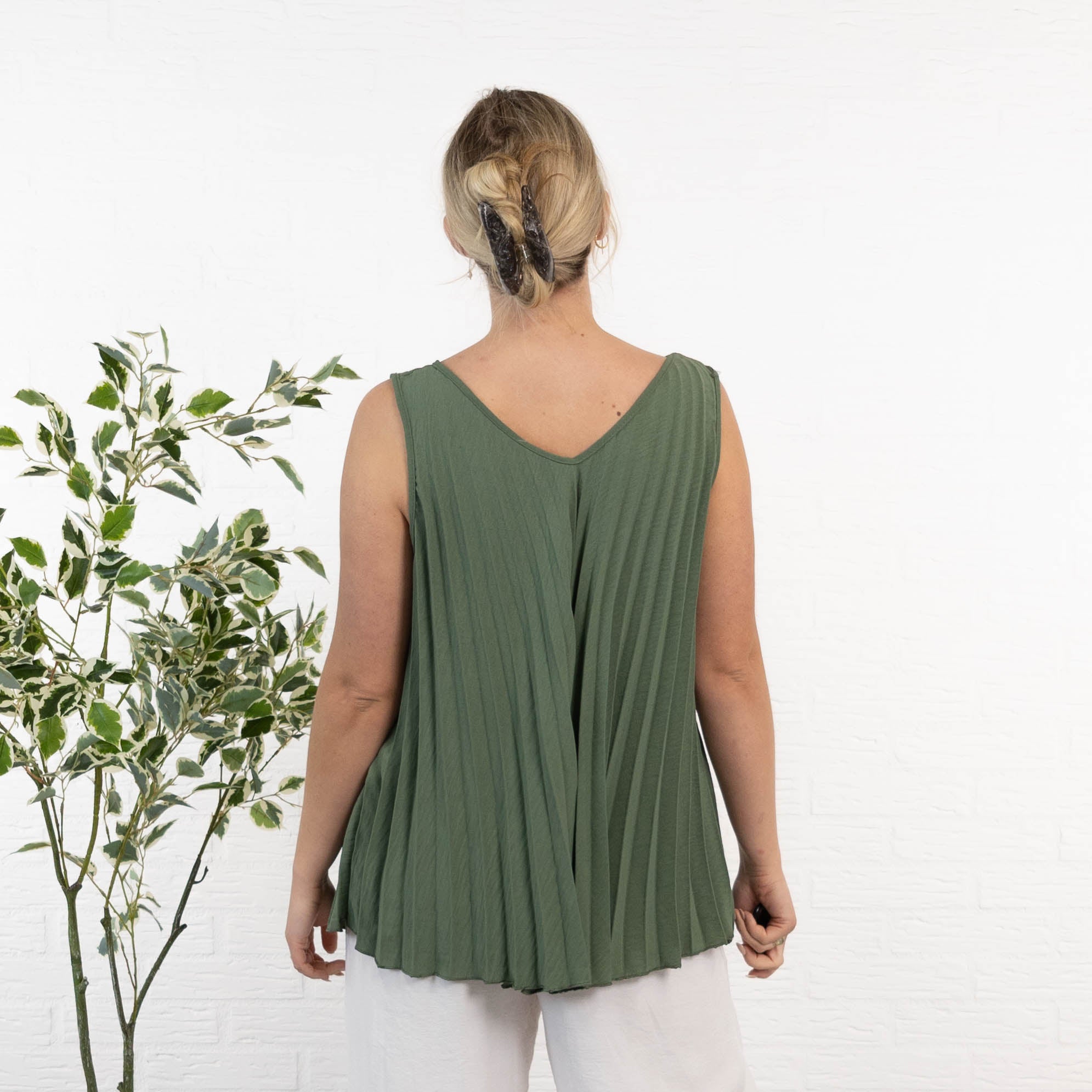 Gemma top, Khaki