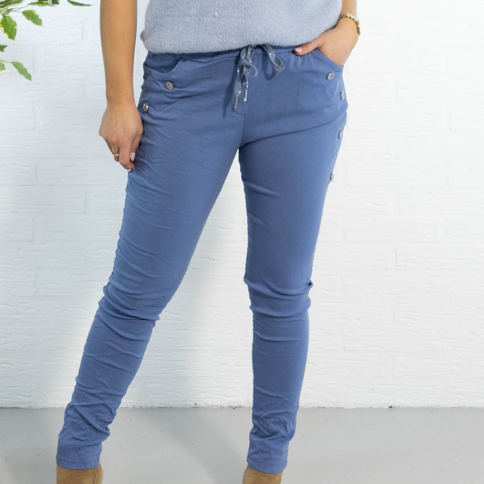 Ziggie bukser, Dueblå